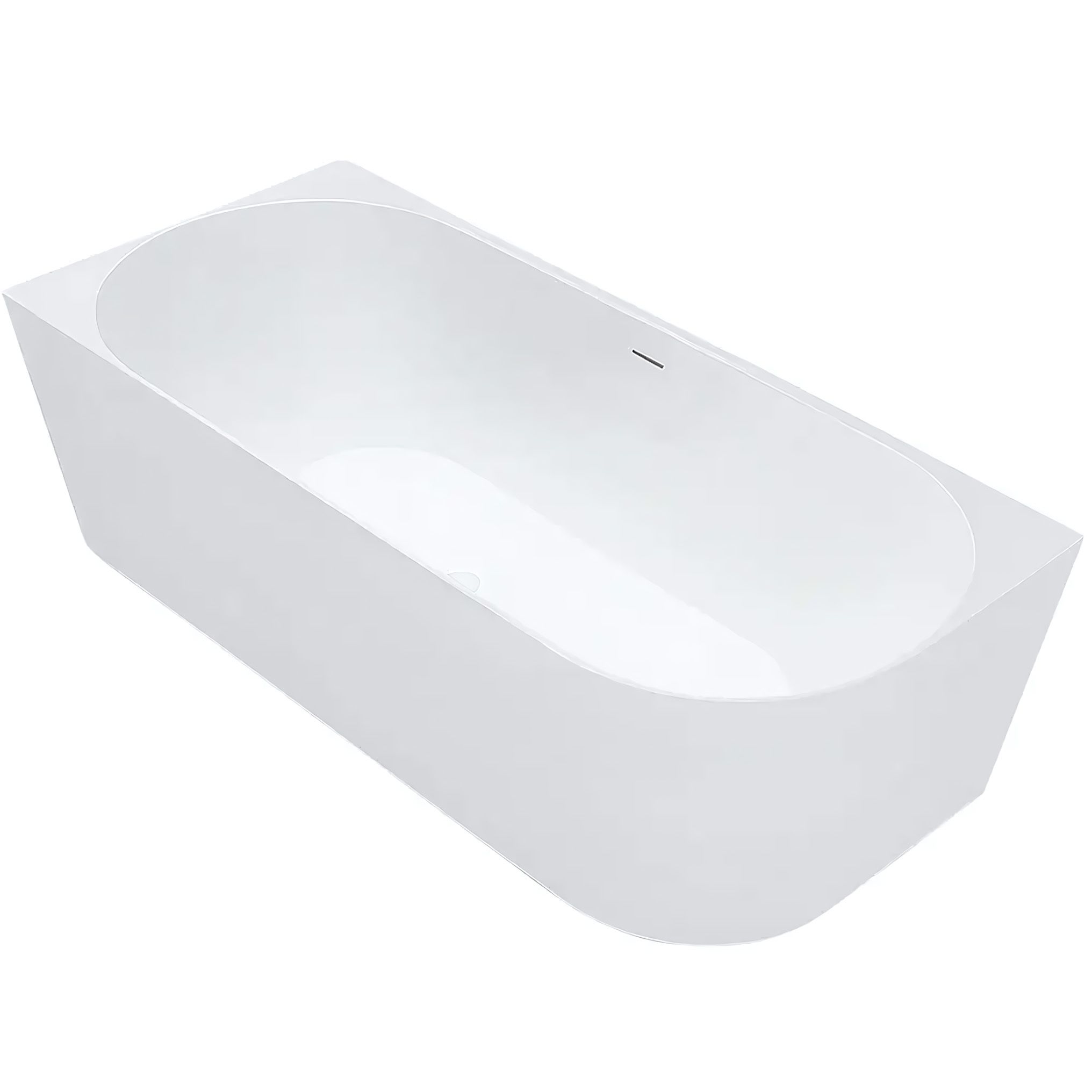 Rea Bellanto Slim, rohová akrylátová vaňa 1700x790x580 mm, ľavá, biela, REA-W0131