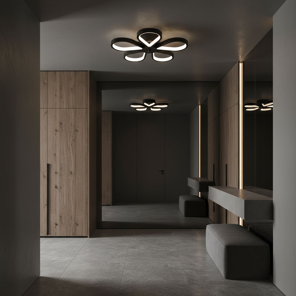 Toolight, stropné svietidlo 33W, 3000K, LHJ075-C, čierna-biela, OSW-50055