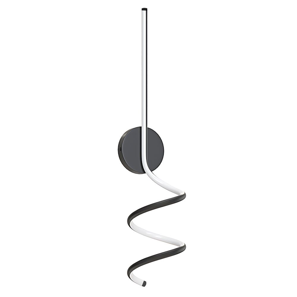 Toolight, LED nástenné svietidlo 26W, 3000K, LHJ061-W, čierna, OSW-50053