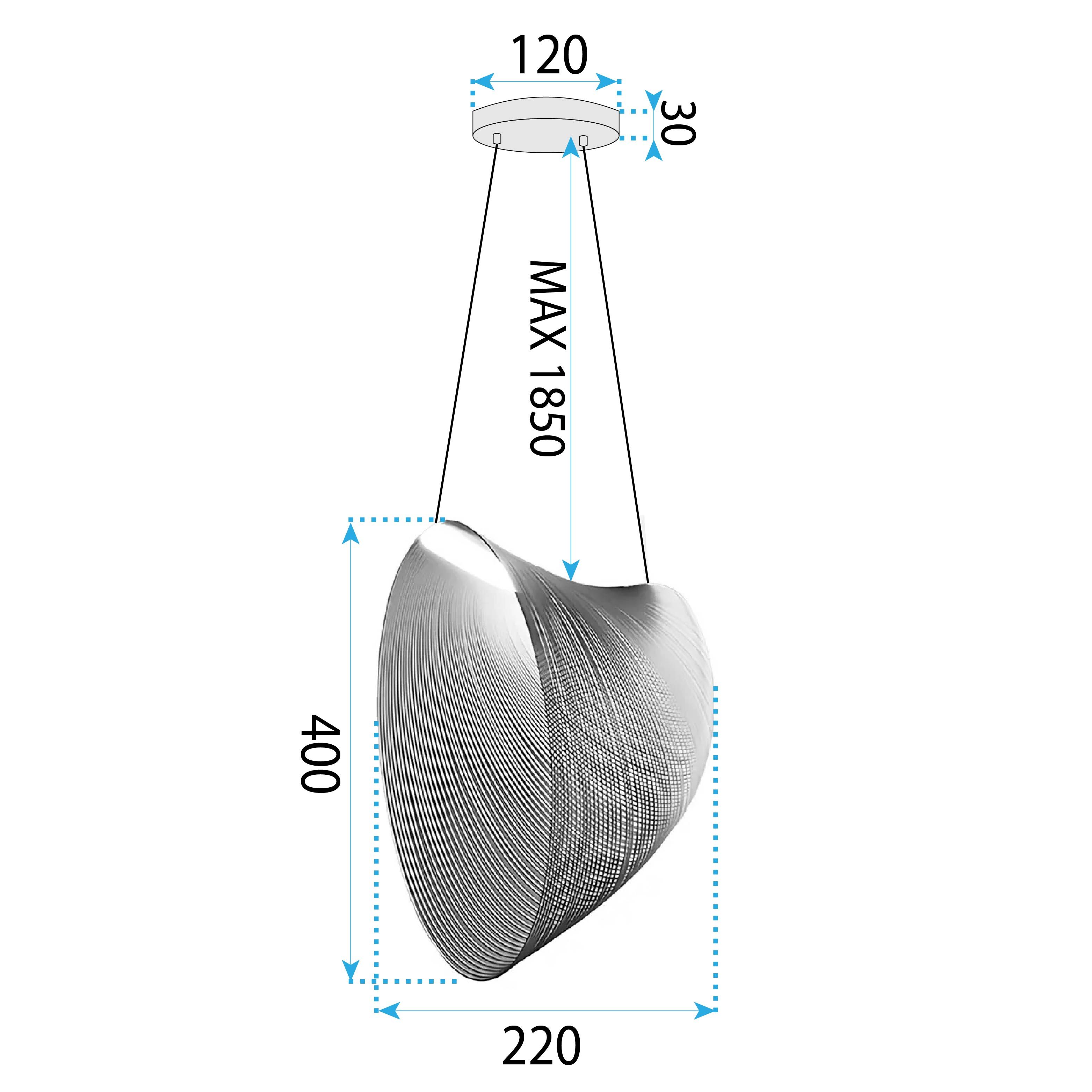 Toolight, LED závesné osvetlenie 10W, 3000K, LHJ054-1CP, OSW-50051