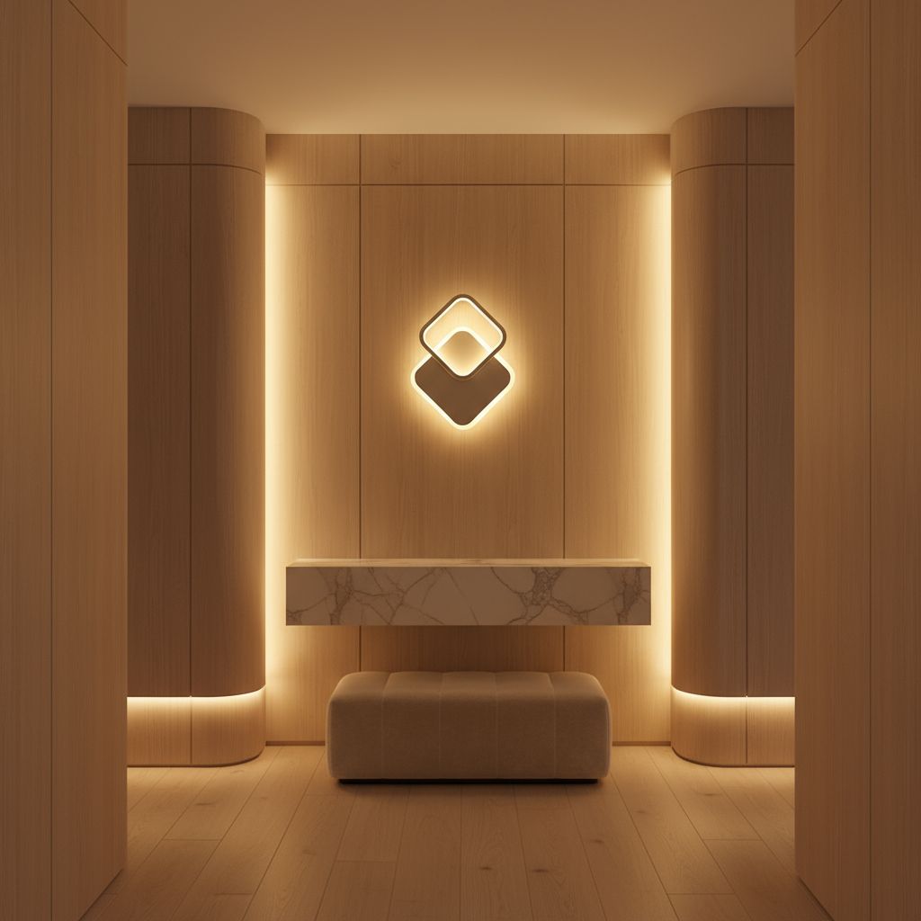 Toolight, LED nástenné svietidlo 18W, 3000K, 500lm, LHJ080-W, biela, OSW-50056