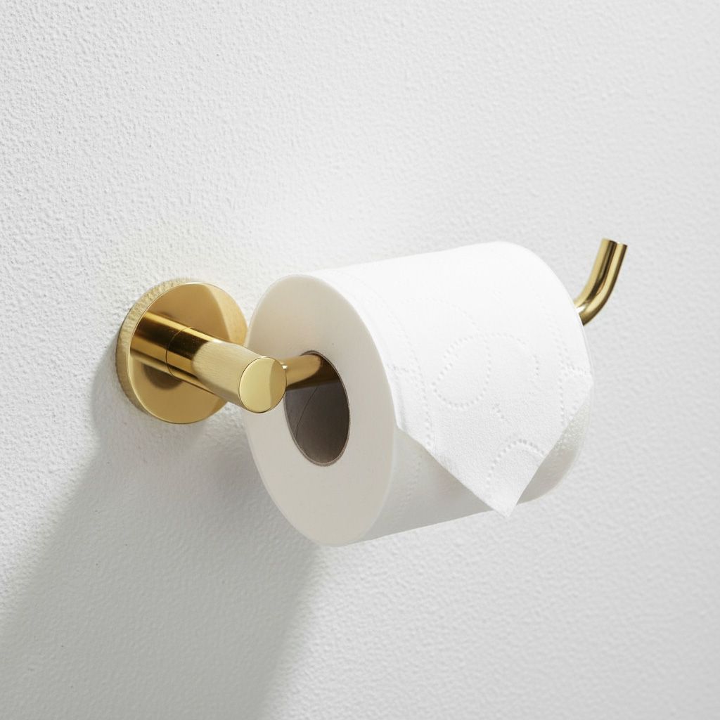 Rea Leo, držiak na toaletný papier, zlatá lesklá, REA-88064