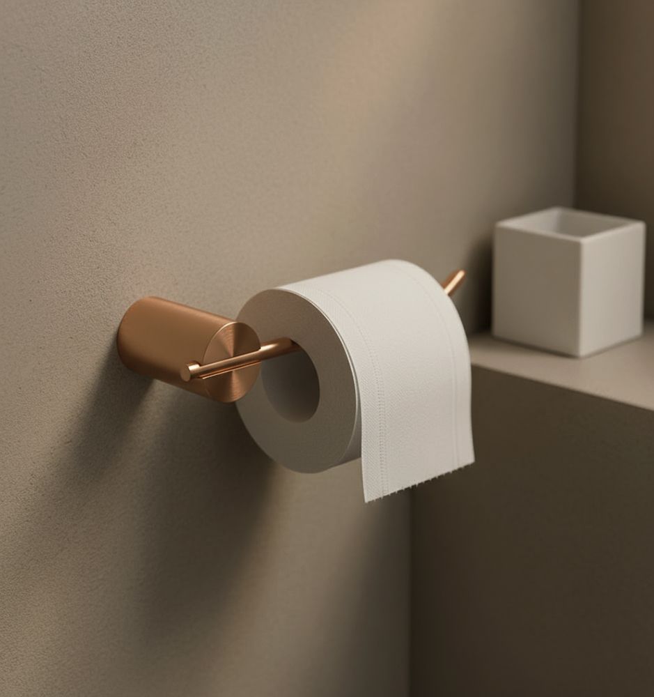 Rea Tomi, držiak na toaletný papier, medená matná, REA-88055