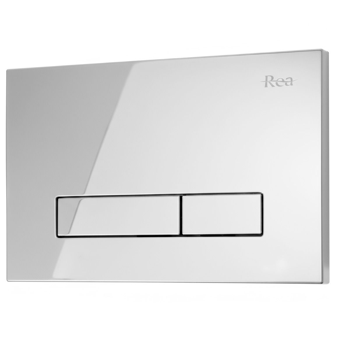 Rea, podomietkový WC systém K011A-Q + chrómové splachovacie tlačidlo typ HD, KPL-E9561