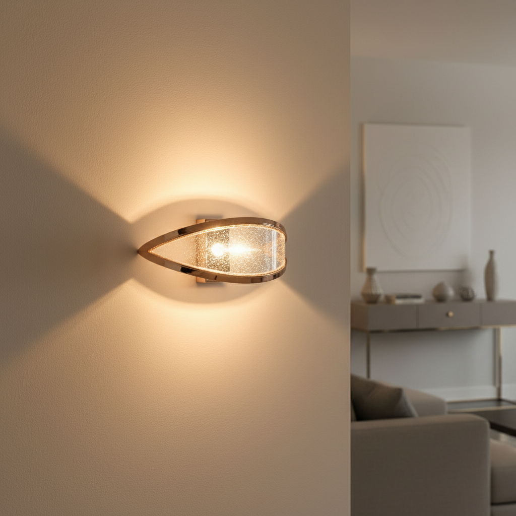 Toolight, LED nástenné svietidlo 8W, 4000K, 1000lm, G137-W, ružové zlato, OSW-02621