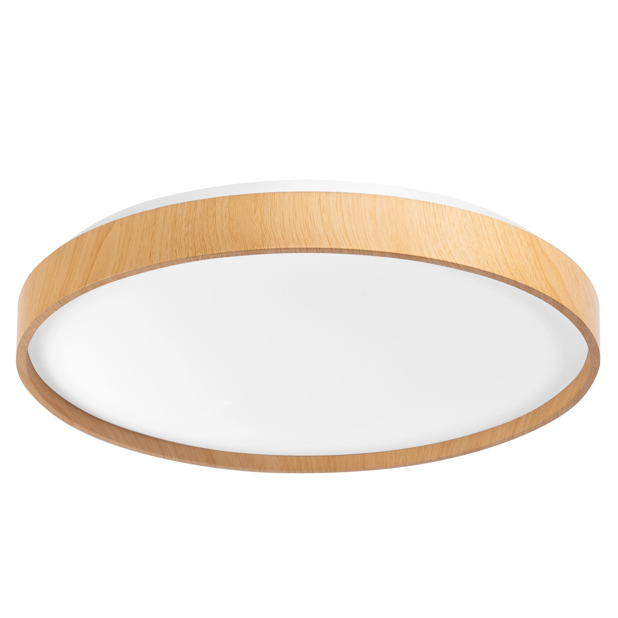 Toolight, LED stropné svietidlo 40cm, 24W, 4000lm, G116-C, prírodná hnedá-biela, OSW-06382