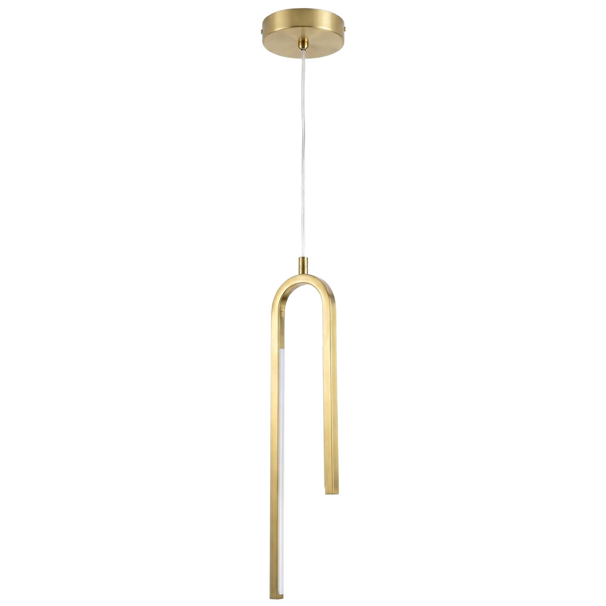 Toolight, LED stropné svietidlo, APP1803-CP, zlatá matná, OSW-04061