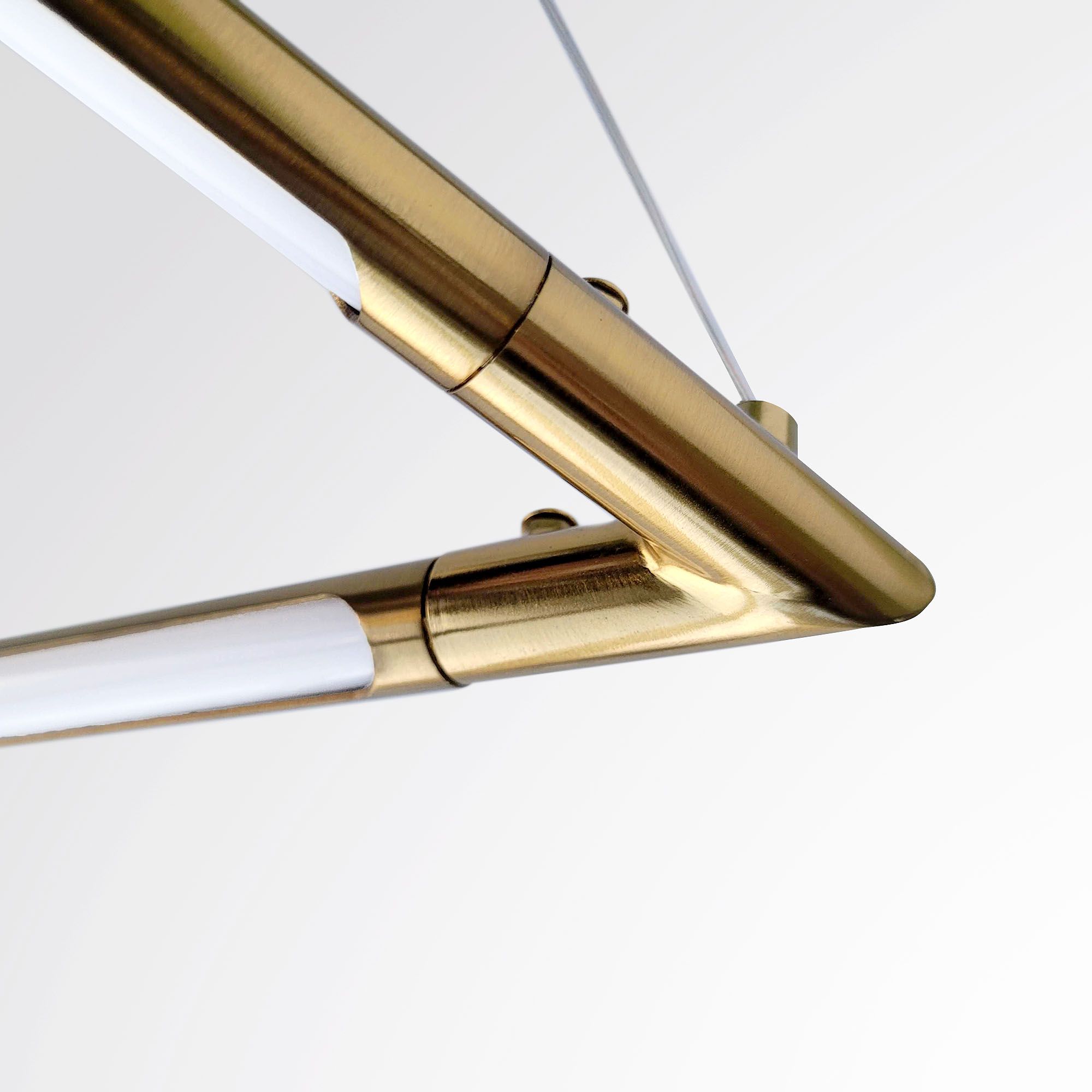 Toolight, LED stropné svietidlo, 4000K, 1500lm, APP1776-CP, zlatá matná, OSW-04055