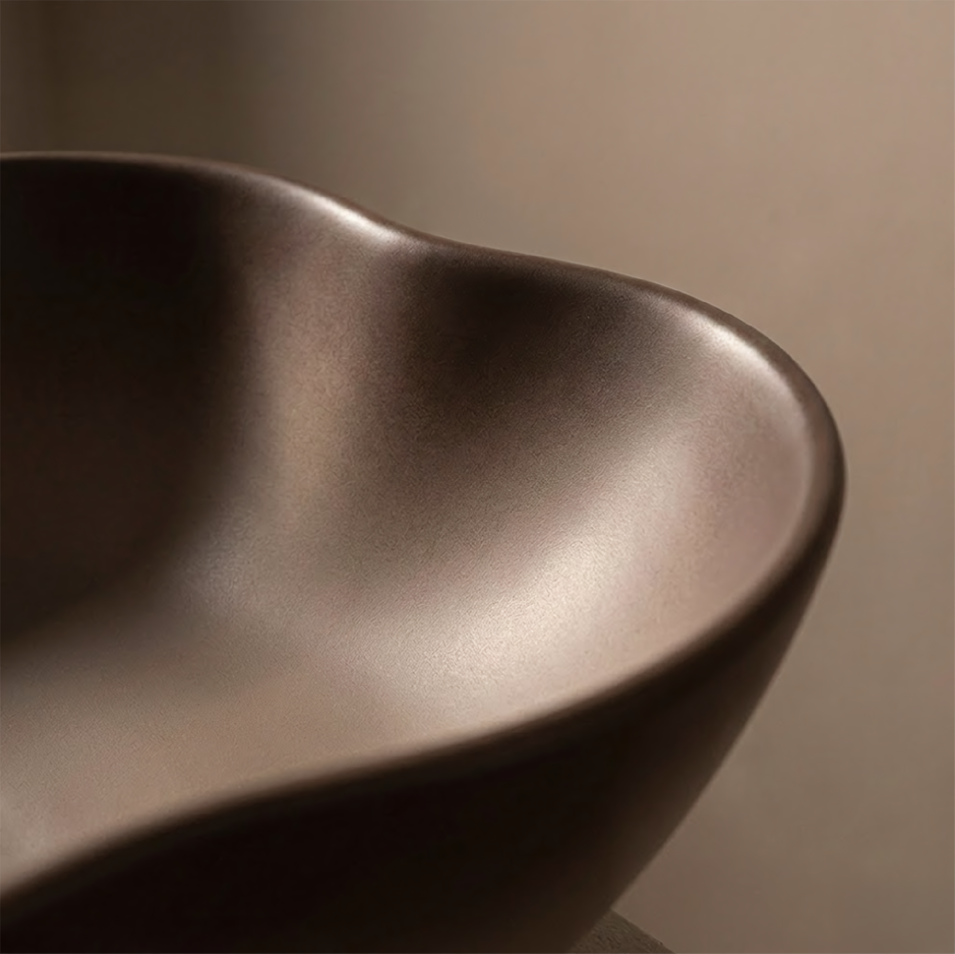 Rea Pearl, umývadlo na dosku 505x380x135 mm, béžová-hnedá-Ombre, REA-U0629