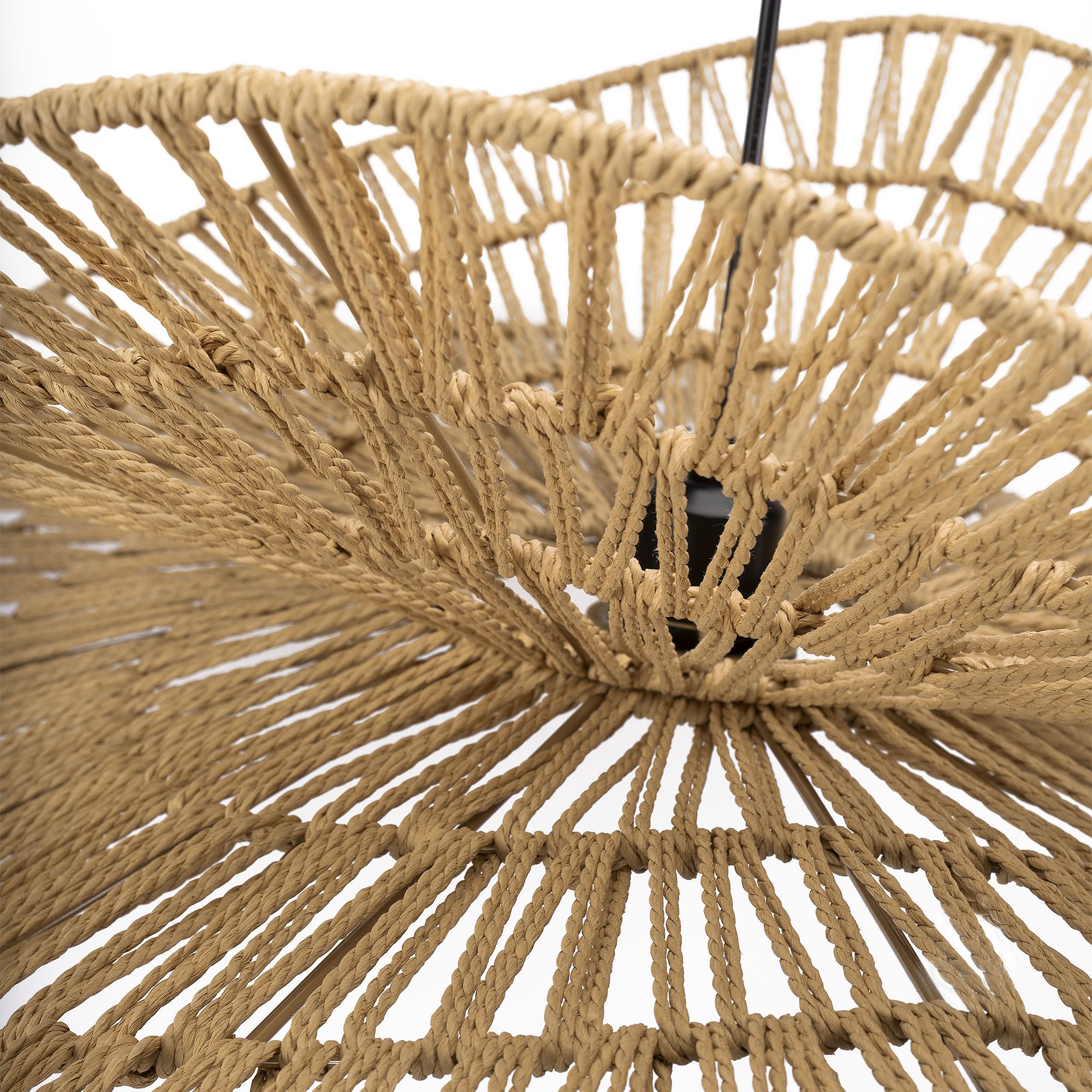 Toolight, prírodné BOHO závesné svietidlo 80cm, APP1738-1CP, OSW-06061