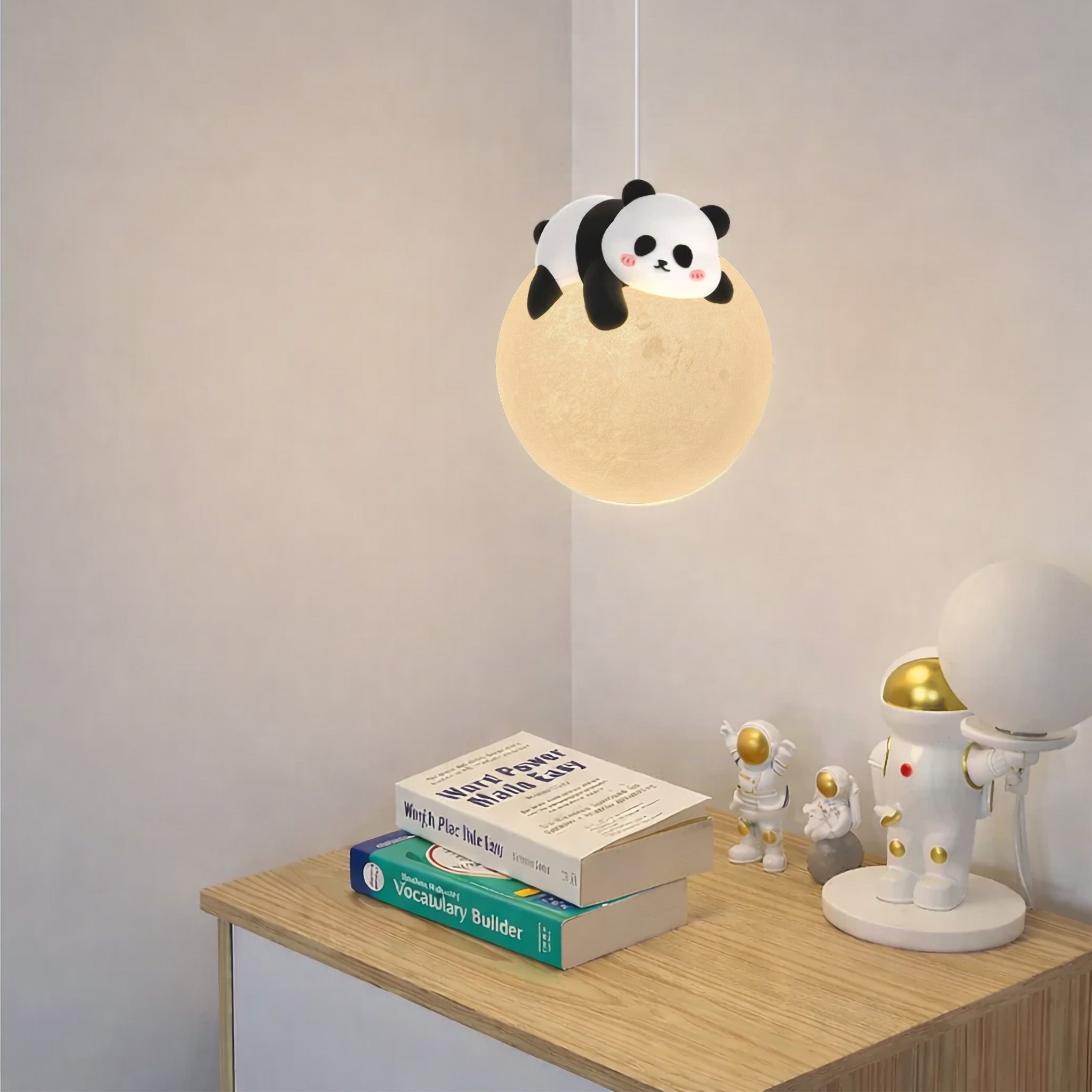 Toolight, závesné svietidlo PANDA G162-1CP, čierna-biela, OSW-07801