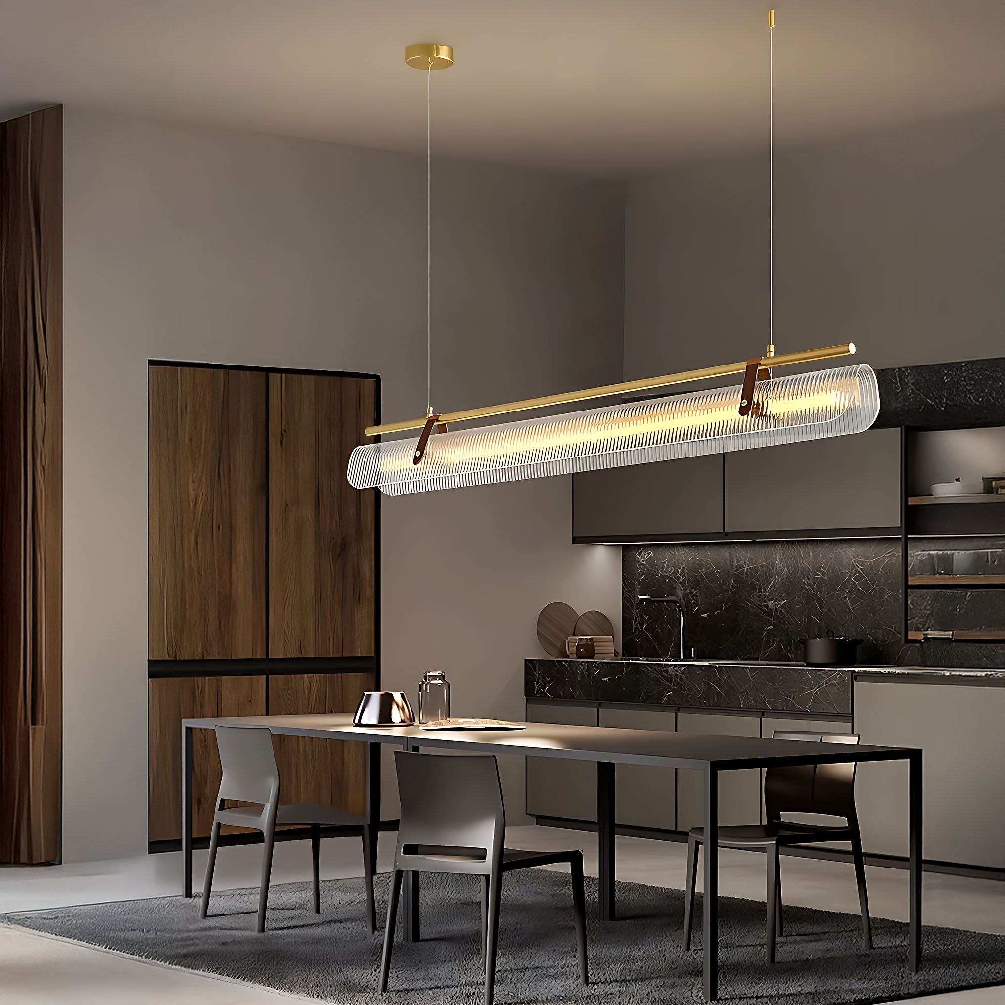 Toolight, Stropné svietidlo LED APP1796-CP Brush Gold, OSW-56300