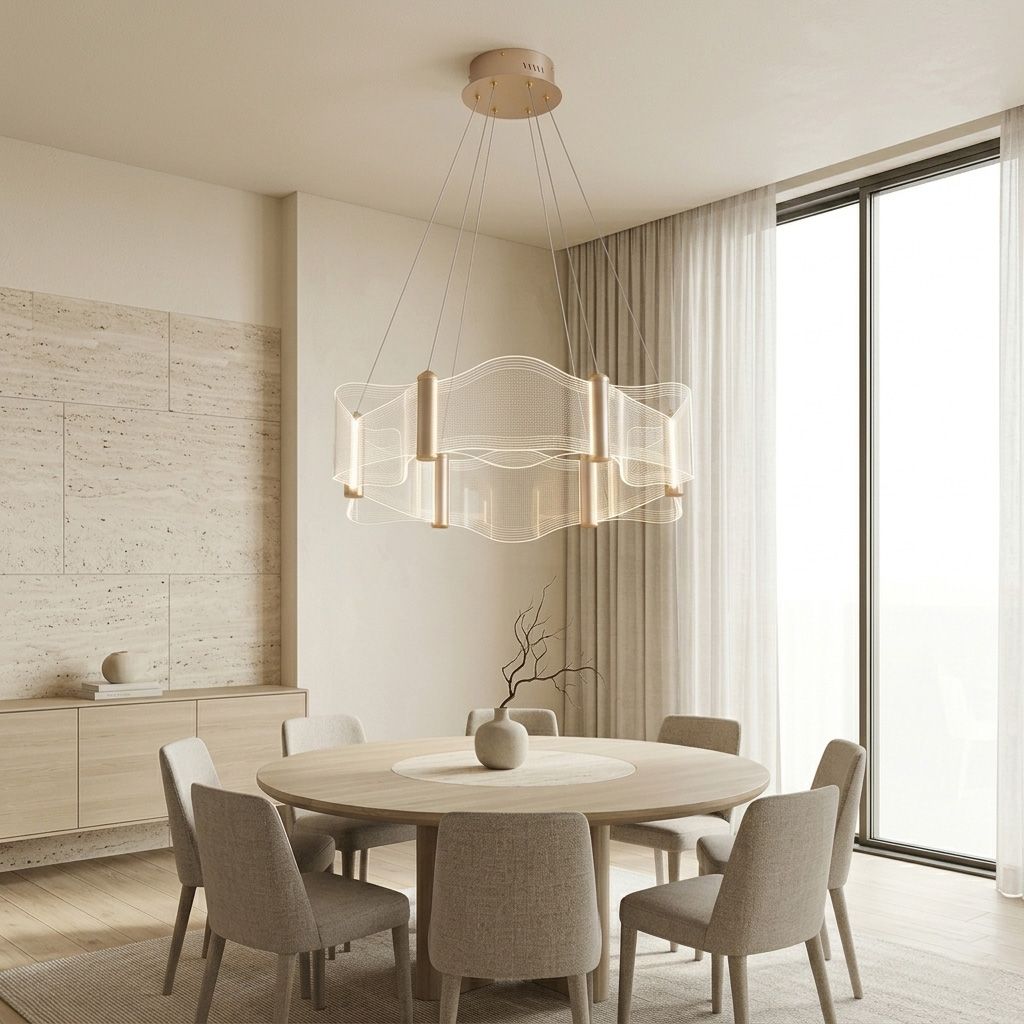 Toolight, ZÁVESNÁ STROPNÁ LAMPA G151-CP GOLD, OSW-04707