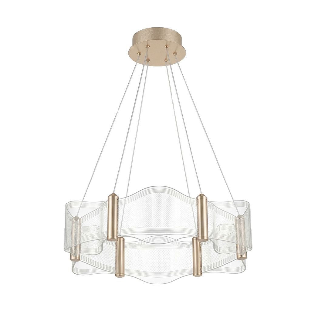 Toolight, ZÁVESNÁ STROPNÁ LAMPA G151-CP GOLD, OSW-04707