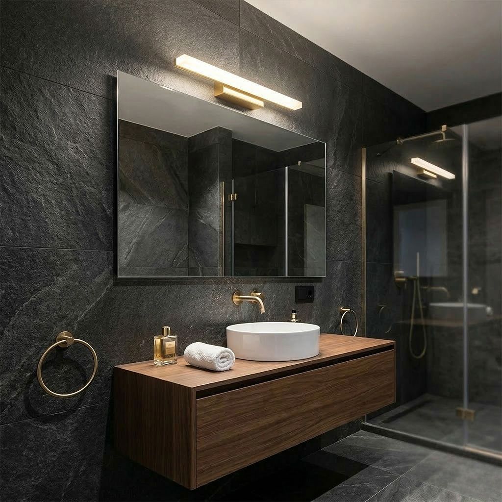 Toolight, Nástenné svietidlo LED 60CM APP1849-1W GOLD, OSW-66003