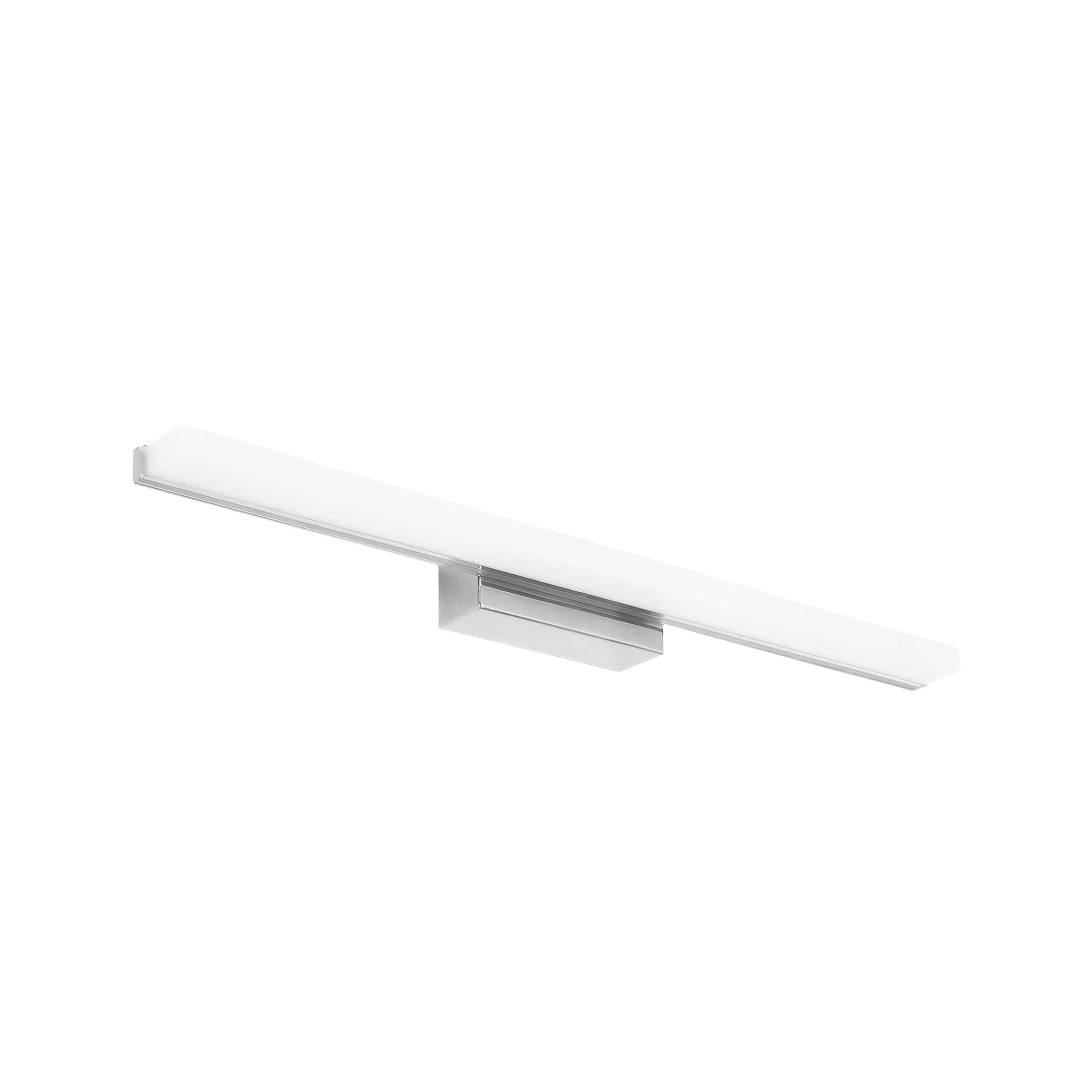 Toolight, LED nástenné svietidlo 60 cm, 9W, 500lm, 4000K, APP1846-1W, chrómová, OSW-66001
