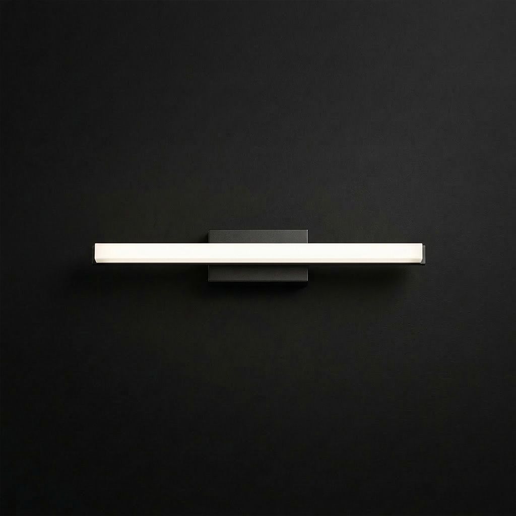 Toolight, LED nástenné svietidlo 40 cm, 6W, 500 lm, 4000K, APP1854-1W, čierna, OSW-66008