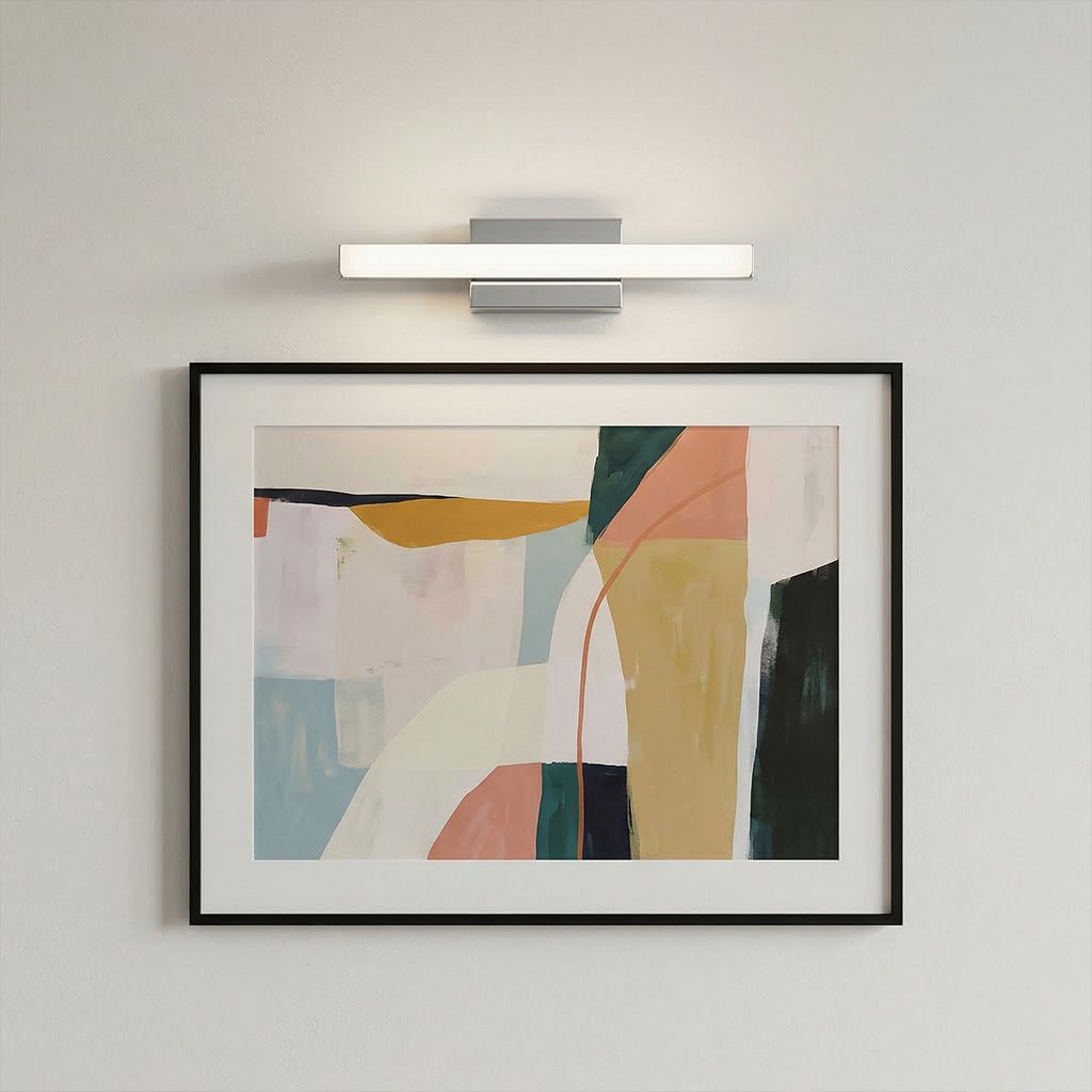 Toolight, LED nástenné svietidlo 42cm, 6W, 4000K, 500lm, APP1845-1W, chrómová, OSW-66000