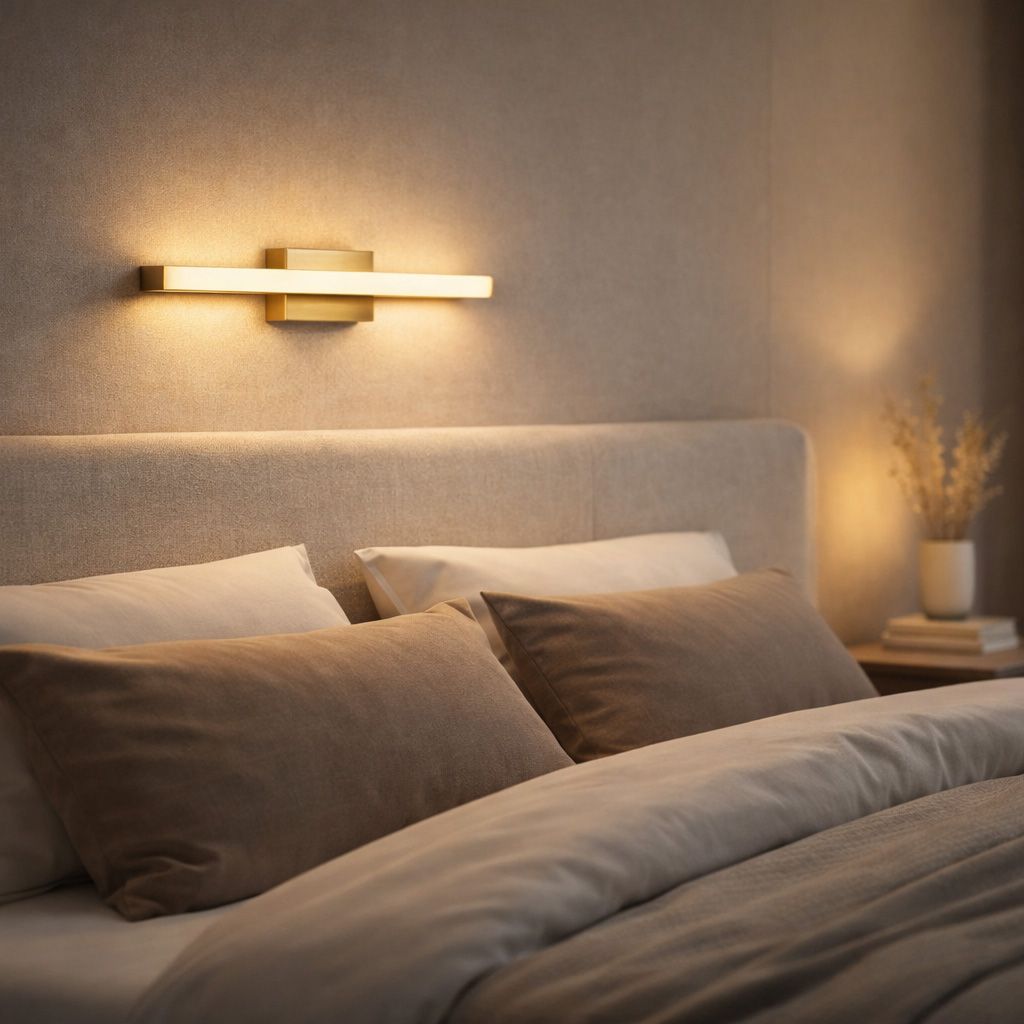 Toolight, LED nástenné svietidlo 42cm, 6W, 4000K, 500lm, APP1851-1W, zlatá matná, OSW-66005