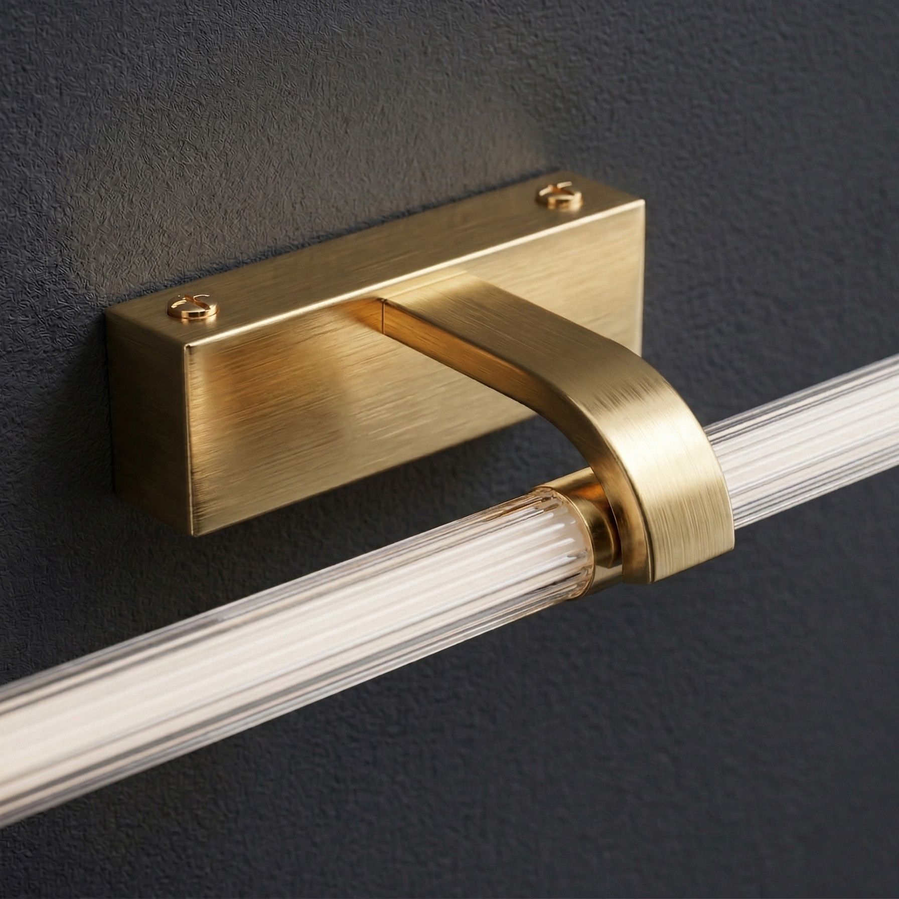 Toolight, LED nástenné svietidlo 60cm, 13W, 4000K, 1000lm, APP1886-1W, zlatá matná, OSW-66041