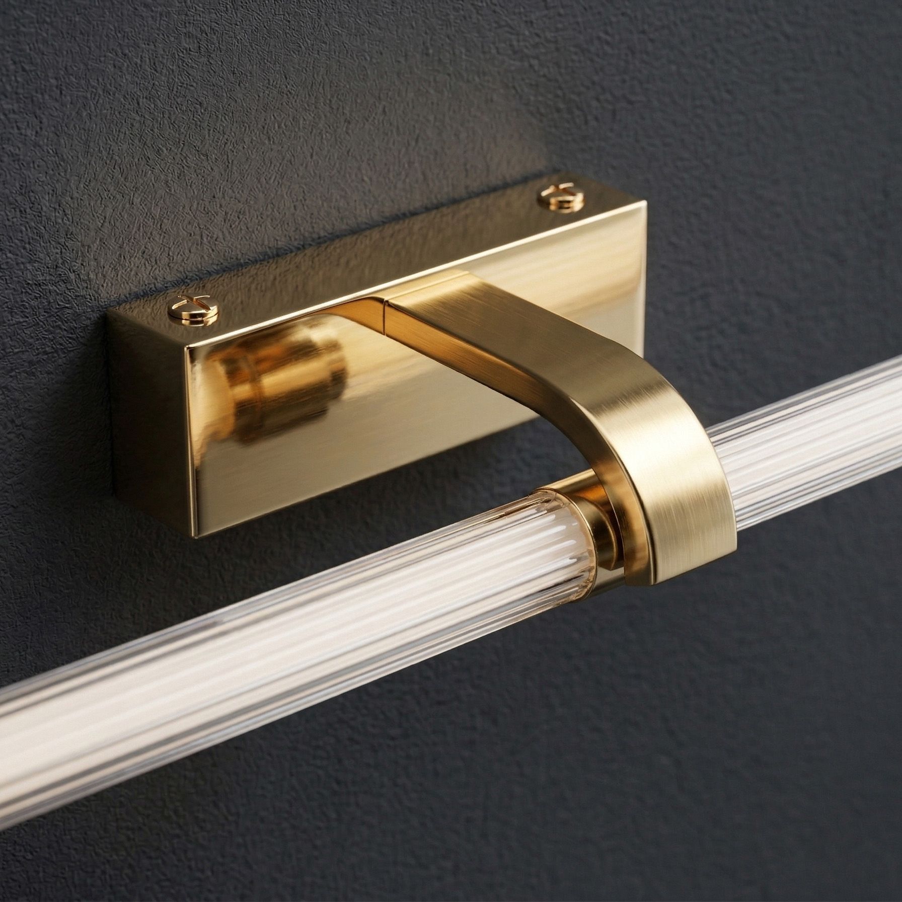 Toolight, LED nástenné svietidlo 60cm, 13W, 4000K, 1000lm, APP1884-1W, zlatá lesklá, OSW-66039