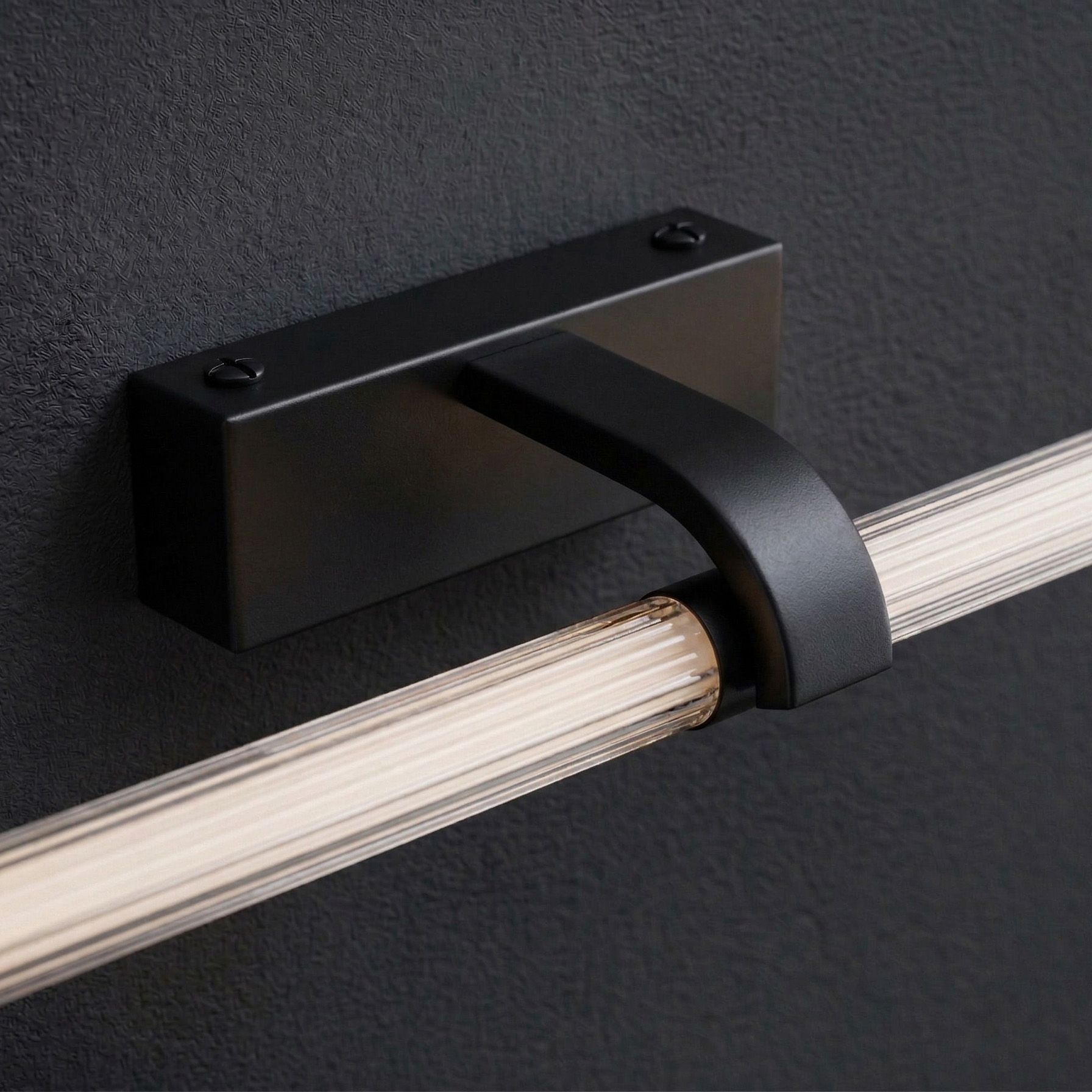 Toolight, LED nástenné svietidlo 60cm, 13W, 4000K, 1000lm, APP1888-1W, čierna matná, OSW-66043