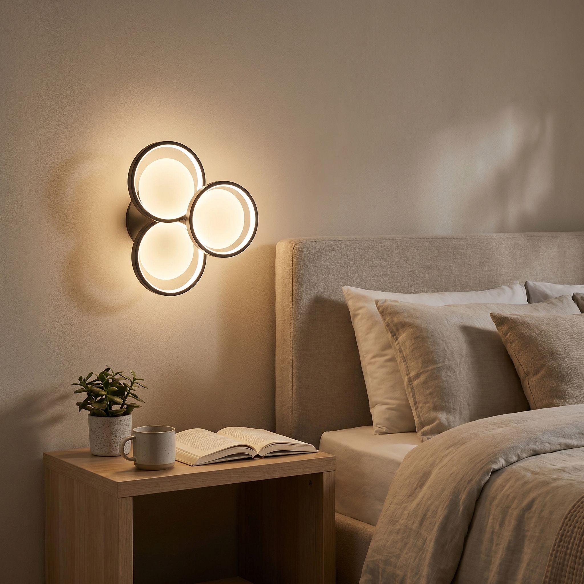Toolight, LED stropné svietidlo, 30W, 4000K, 1500lm, APP1919-C, čierna, OSW-66063