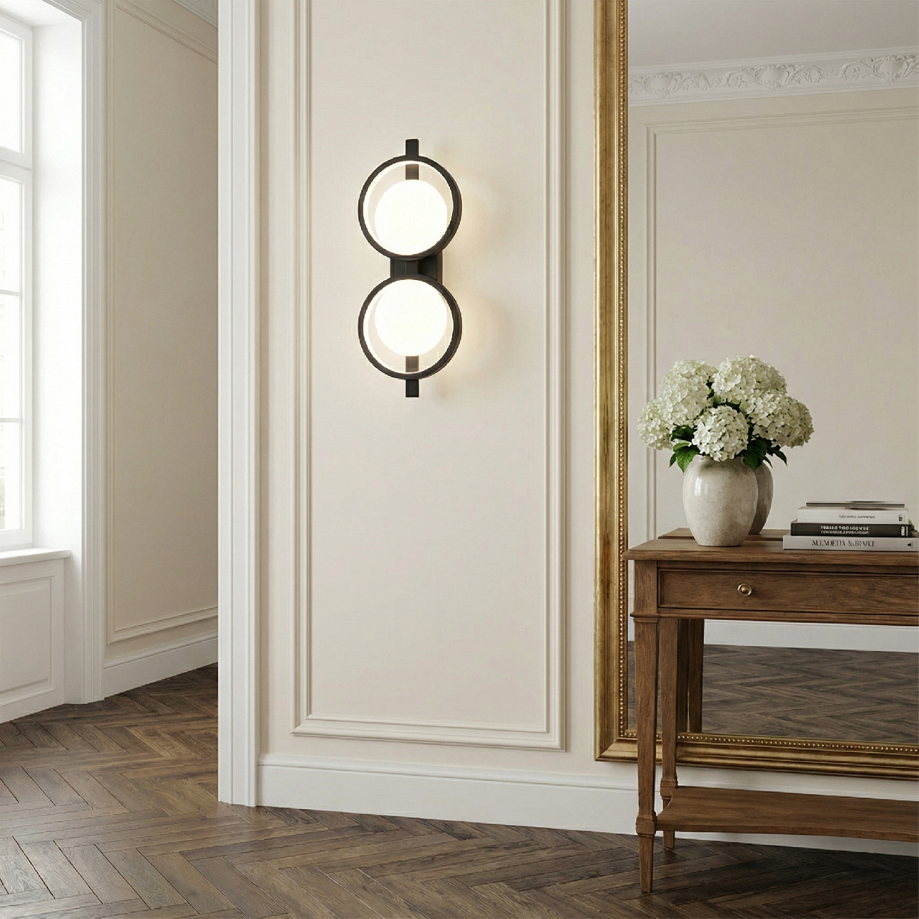 Toolight, LED nástenné svietidlo, 13W, 4000K, 1500lm, APP1917-W, čierna, OSW-66062