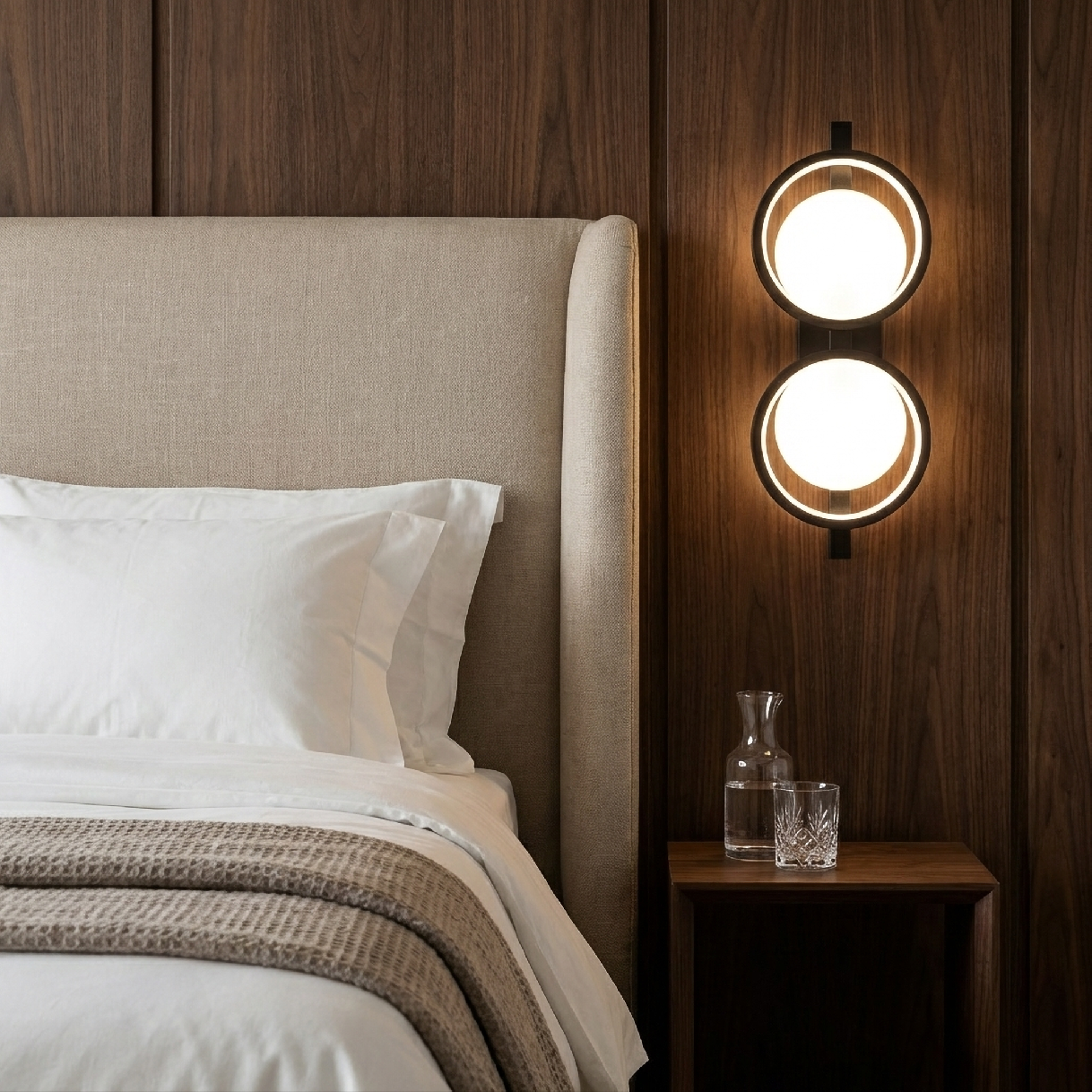 Toolight, LED nástenné svietidlo, 13W, 4000K, 1500lm, APP1917-W, čierna, OSW-66062
