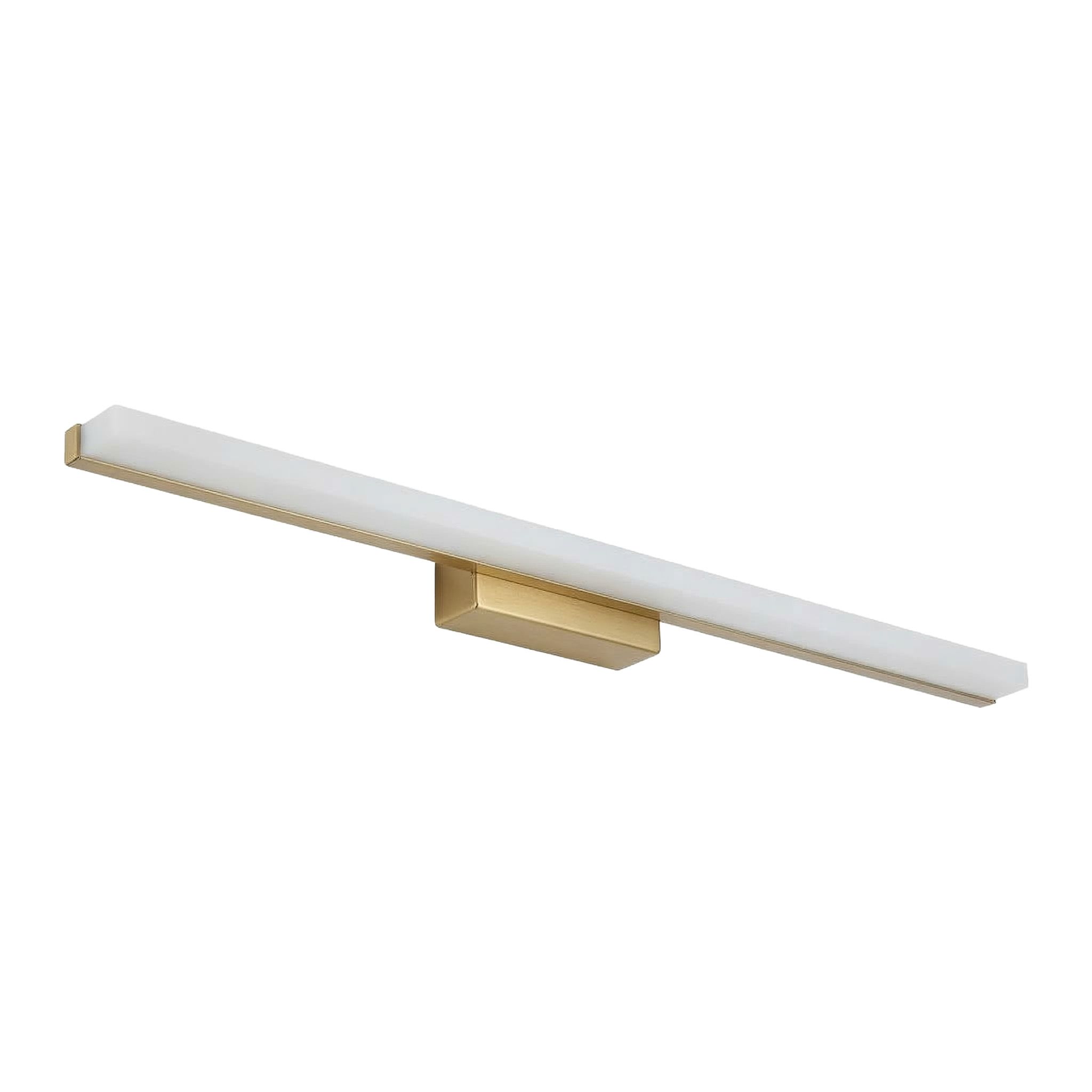 Toolight, LED nástenné svietidlo 80cm, 13W, 4000K, 1000lm, APP1853-1W, zlatá matná, OSW-66007