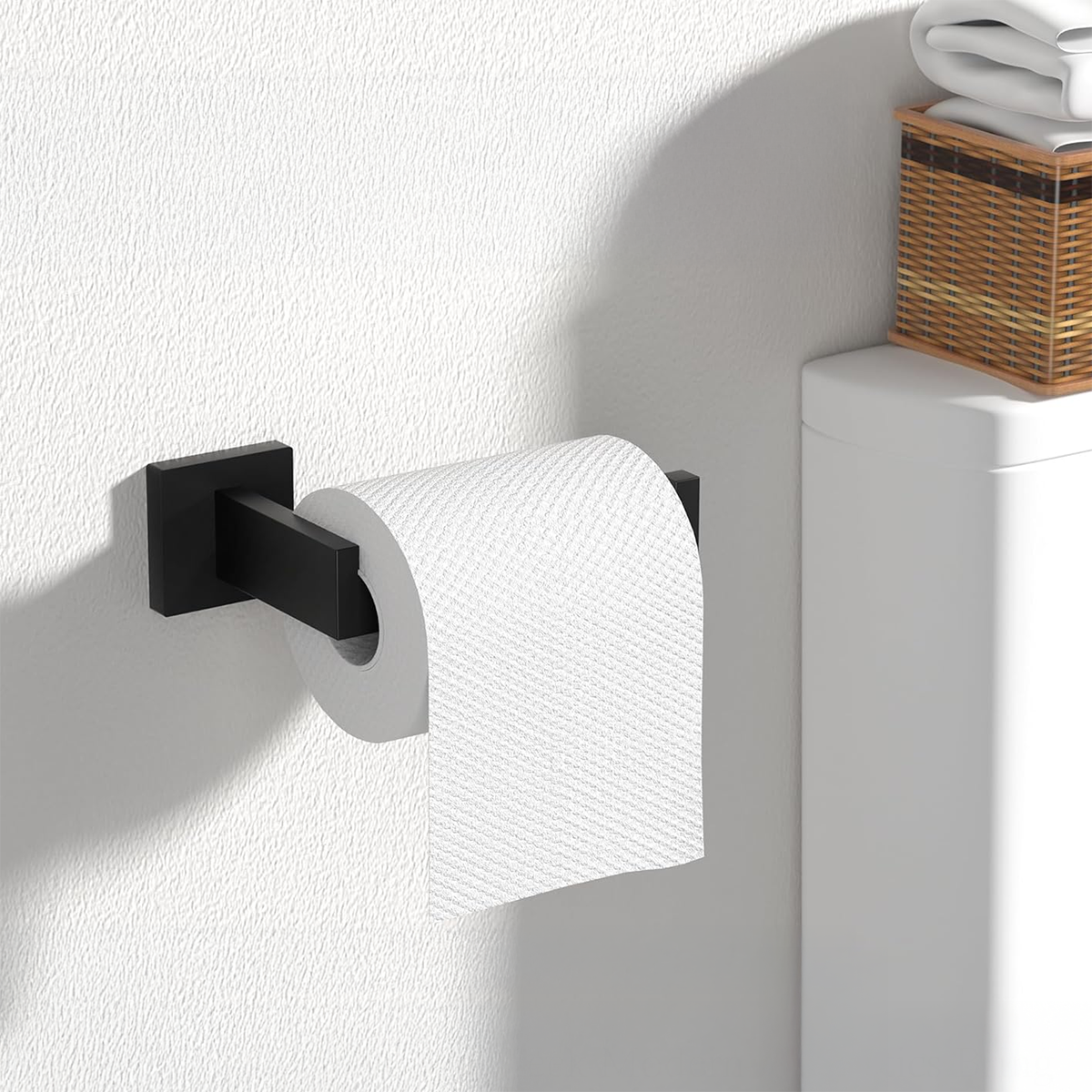 REA Rio držák na ručník Černá matná