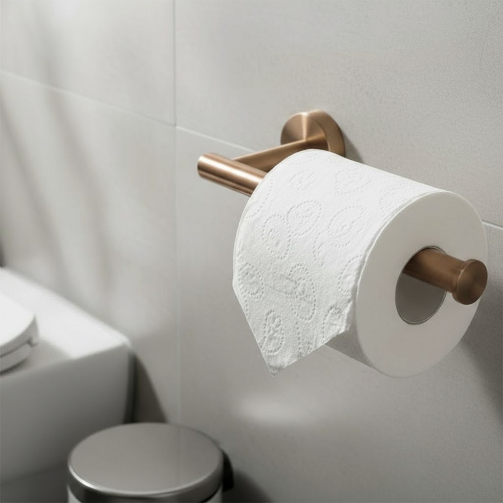 Rea Ari, sada kúpeľňových doplnkov (4 kusy), medená matná, REA-05002