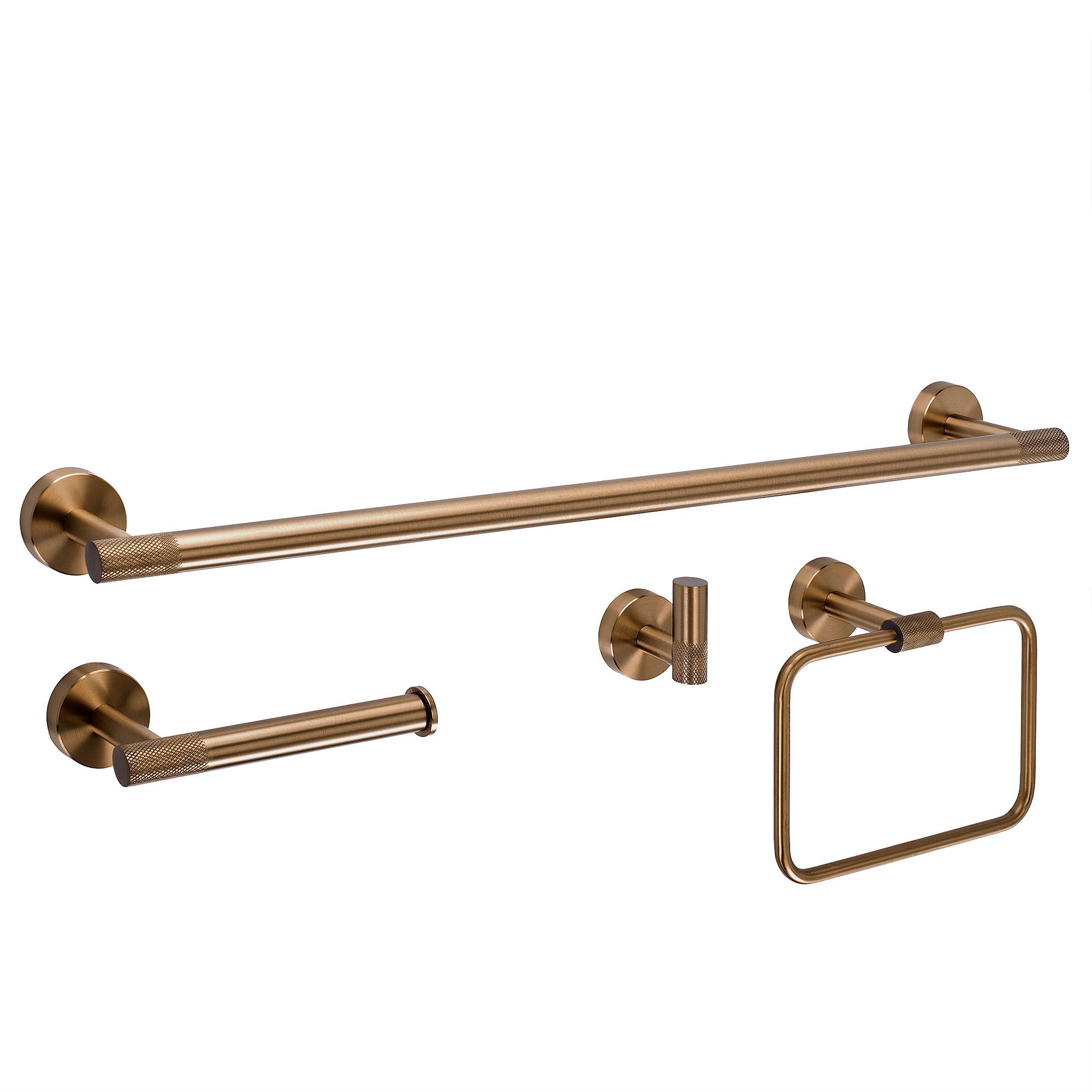 Rea GRID, set accesorii baie (4 piese), cupru mat, REA-05011