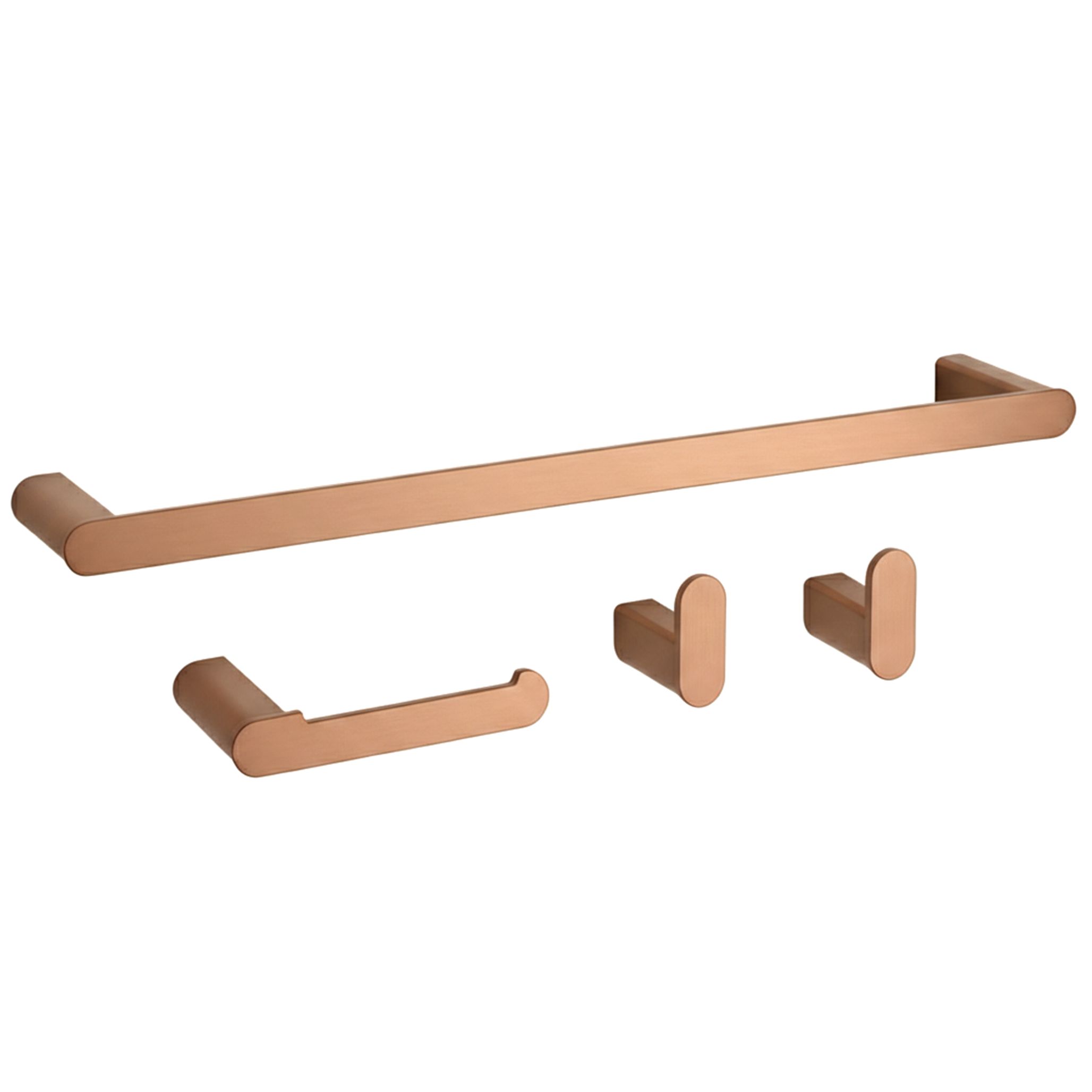 Rea Mati, set accesorii baie (4 piese), cupru mat, REA-05004