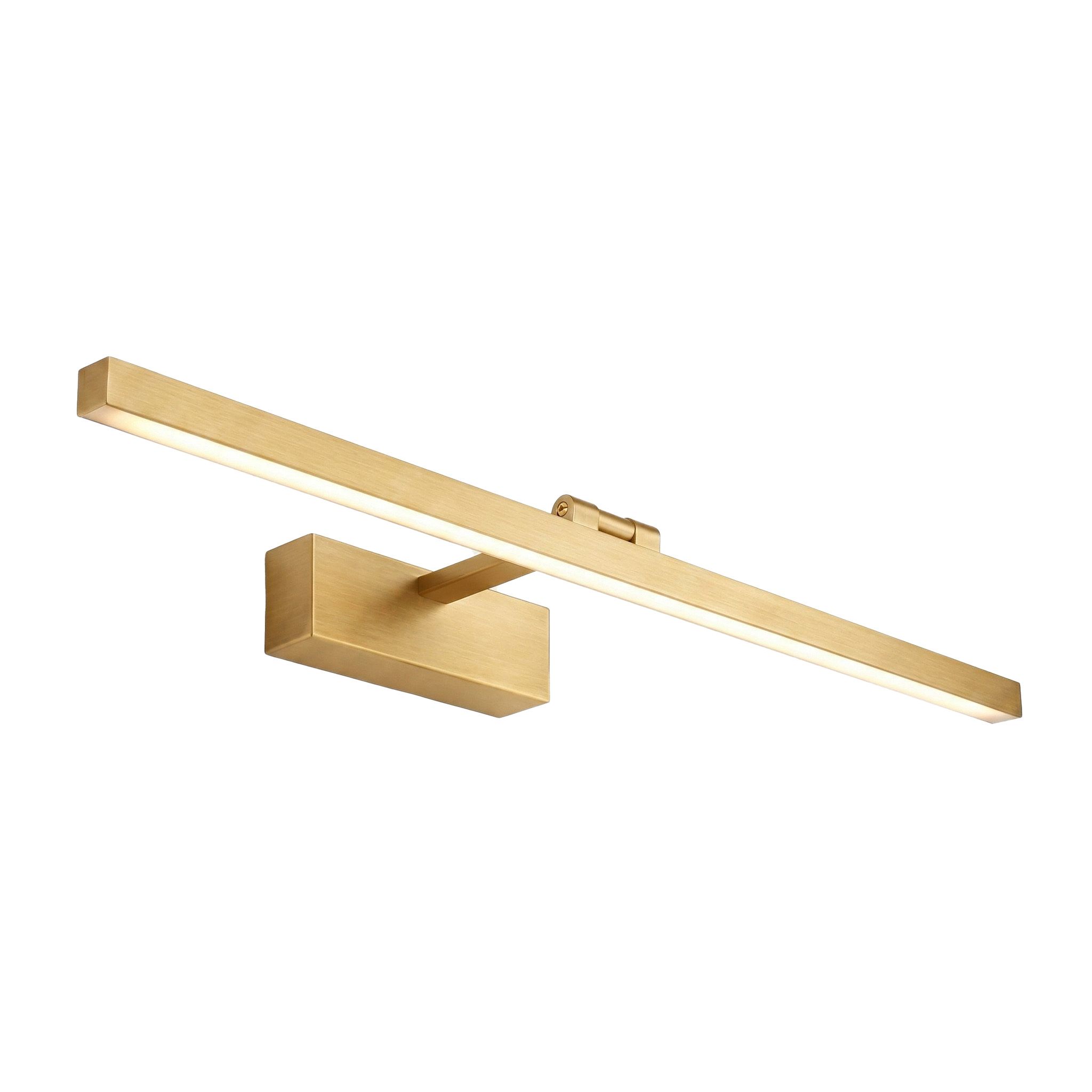 Toolight, LED kúpeľňové svietidlo 80 cm, 13W, 4000K, 1000lm, zlatá matná, OSW-66021