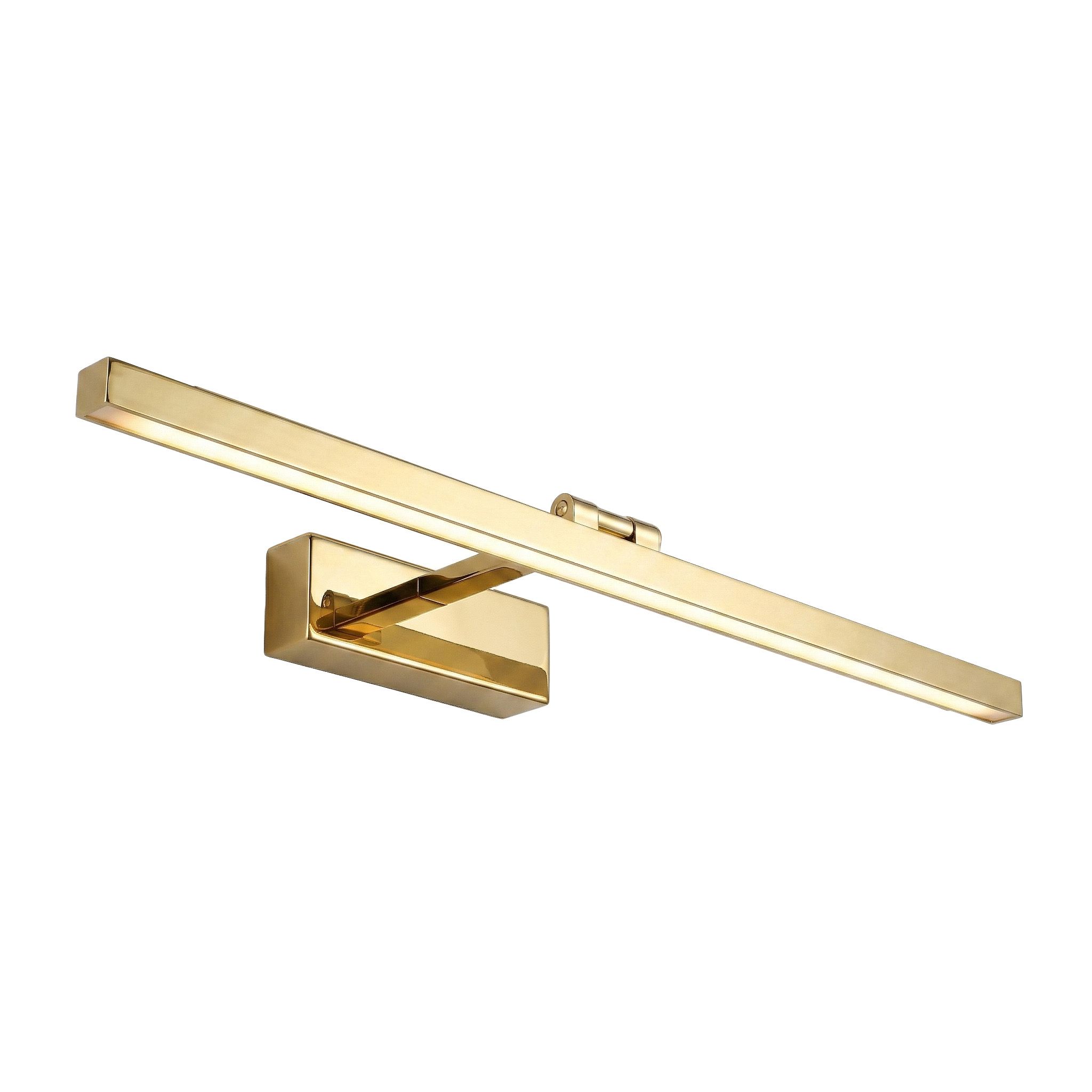 Toolight, LED kúpeľňové svietidlo 80 cm, 13W, 4000K, 1000lm, APP1862-1W, zlatá lesklá, OSW-66015