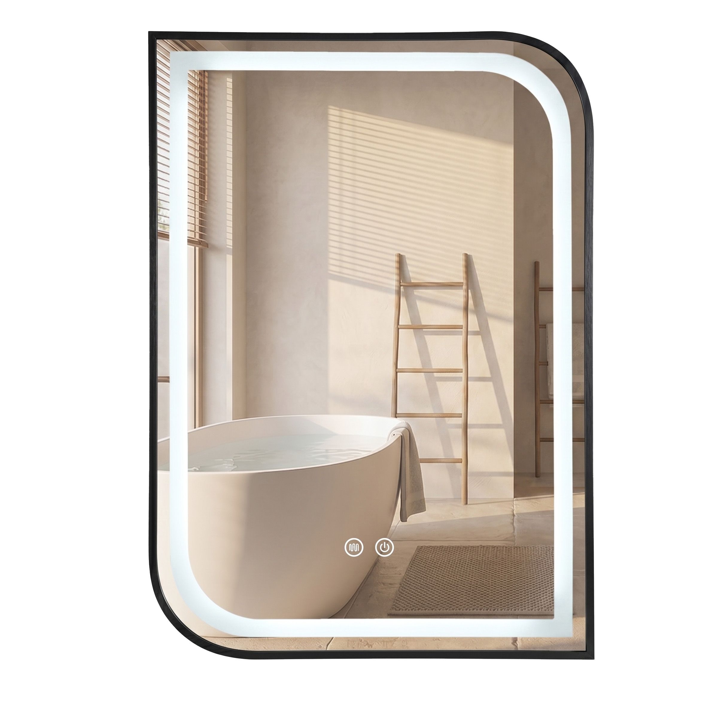 REA Zone LED zrkadlo detail osvetlenia