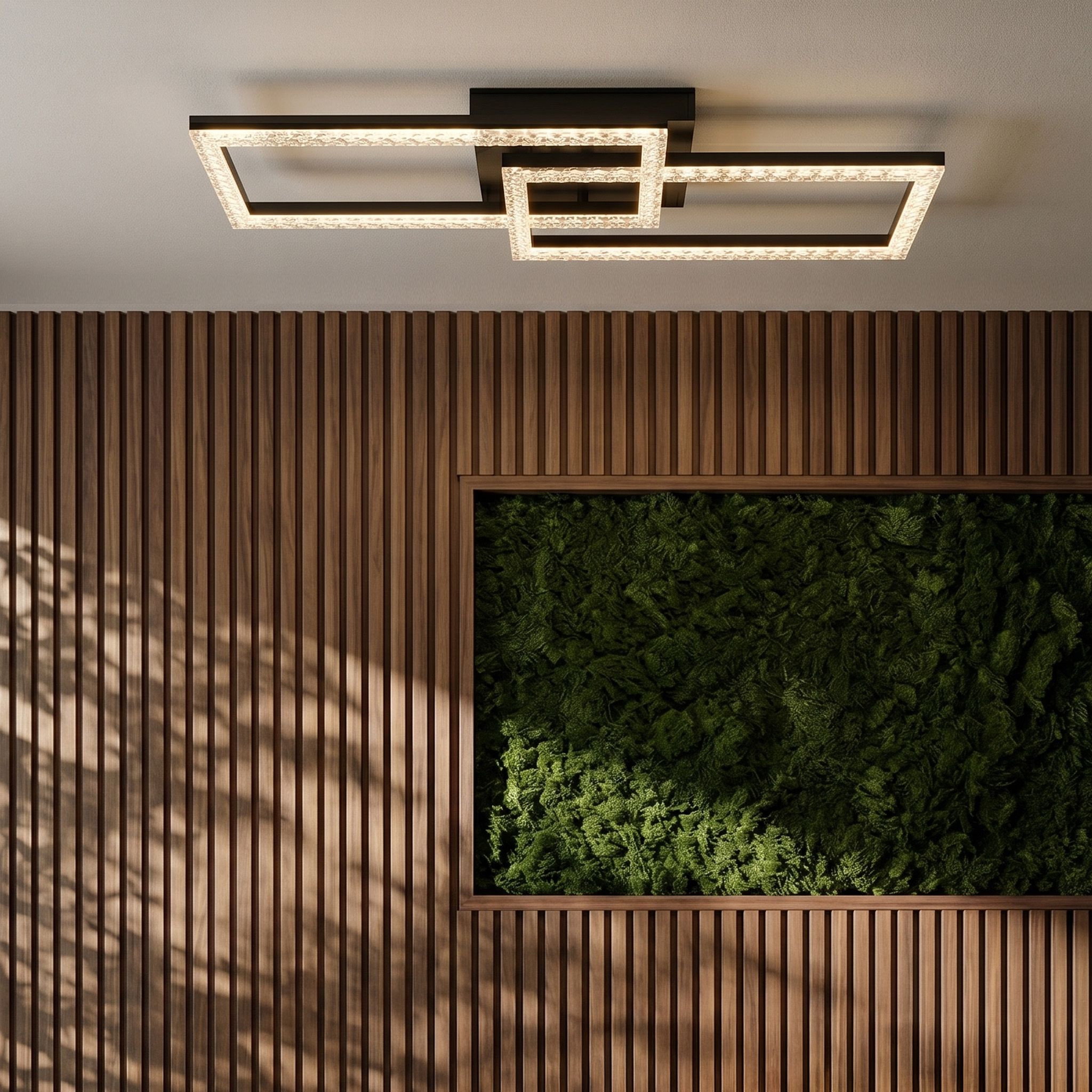 Toolight, stropné LED svietidlo 610x200 mm, 12W, 4000K, 1000lm, čierna matná, G155-C, OSW-06409