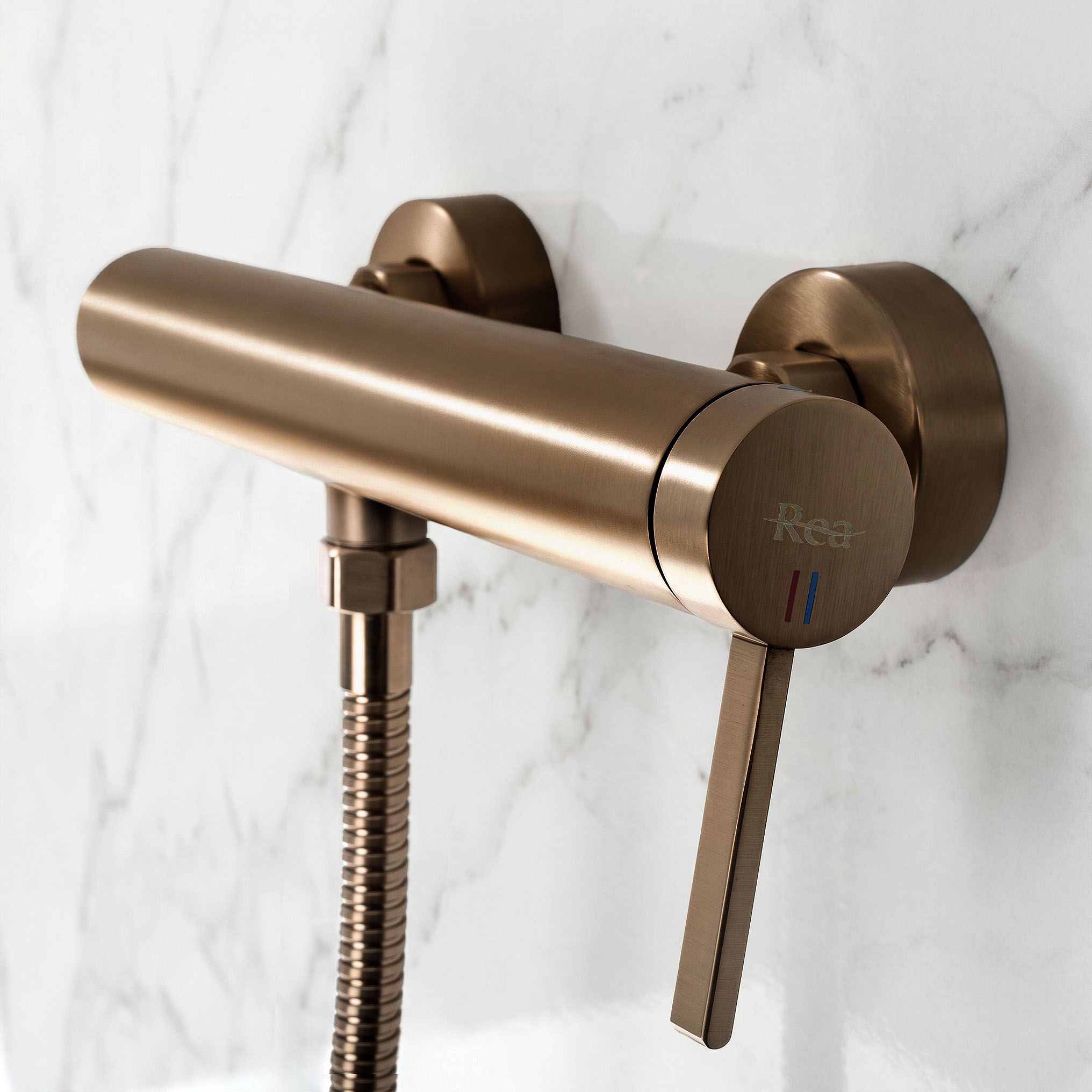 REA Rivo Medená matná – sprchová hlavica