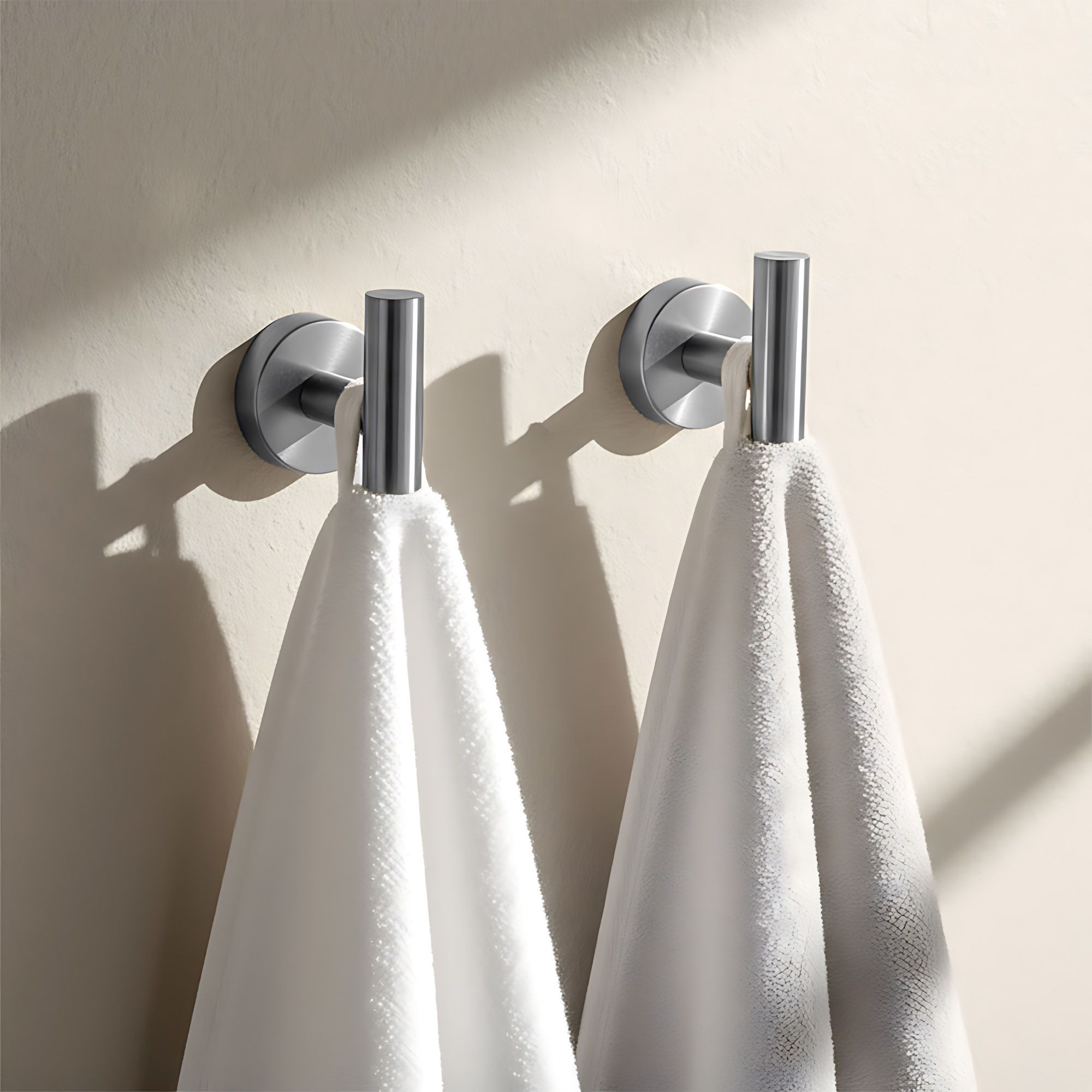 Rea Ari, set accesorii baie (4 piese), oțel periat, REA-06600