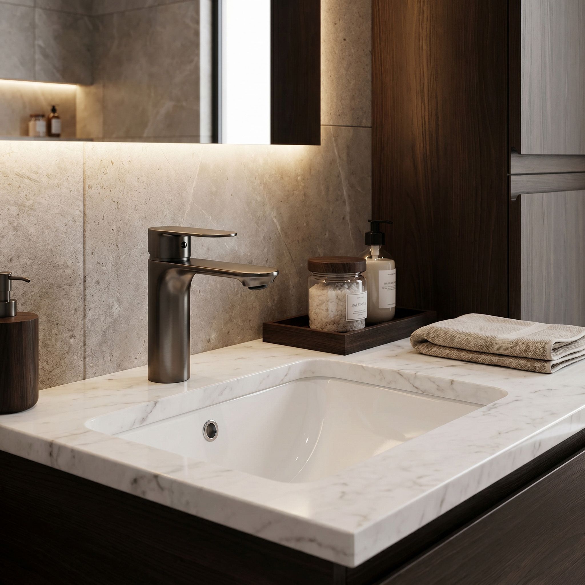 REA Drop bateria detail PVD povrch