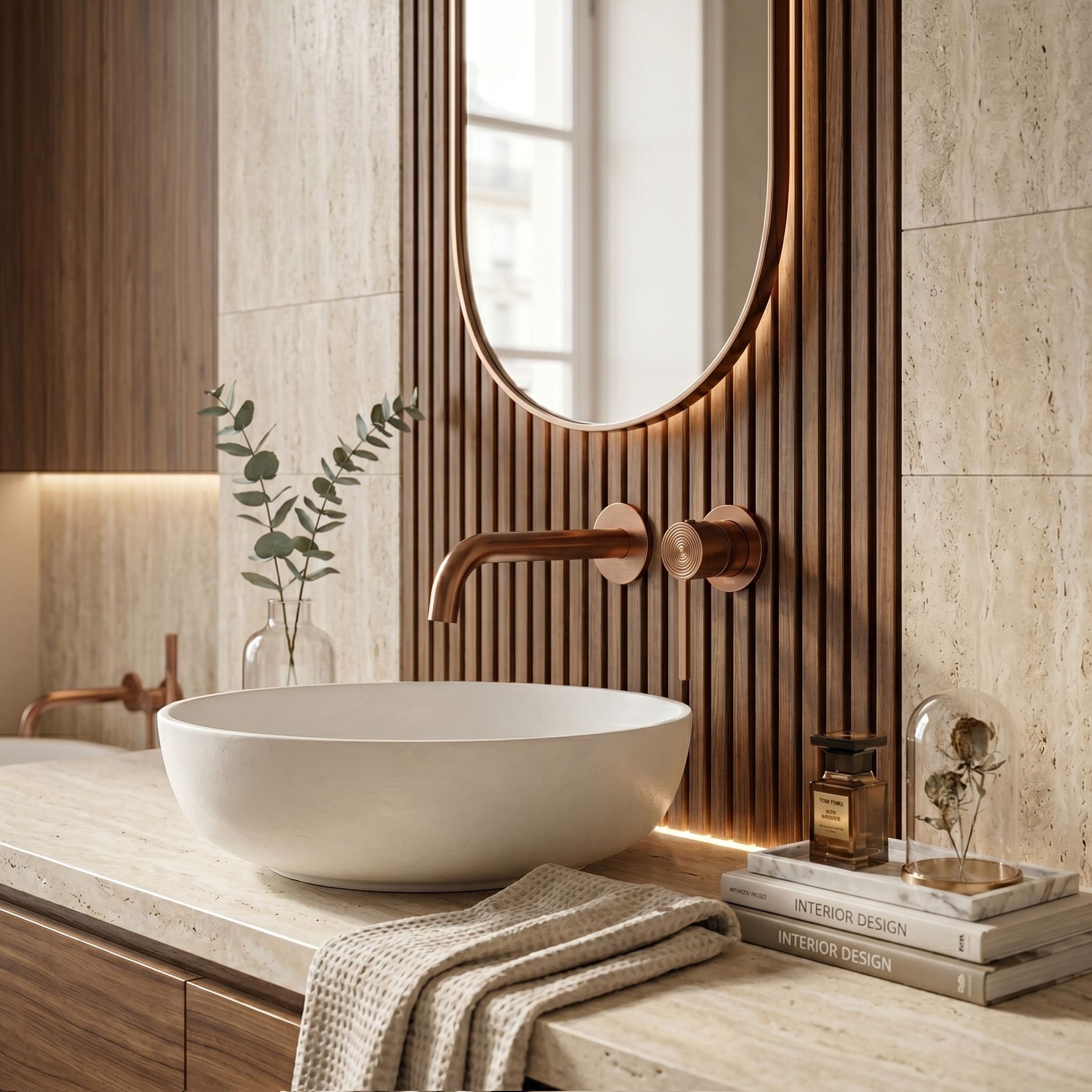 REA Foster PVD povrch Medená matná detail