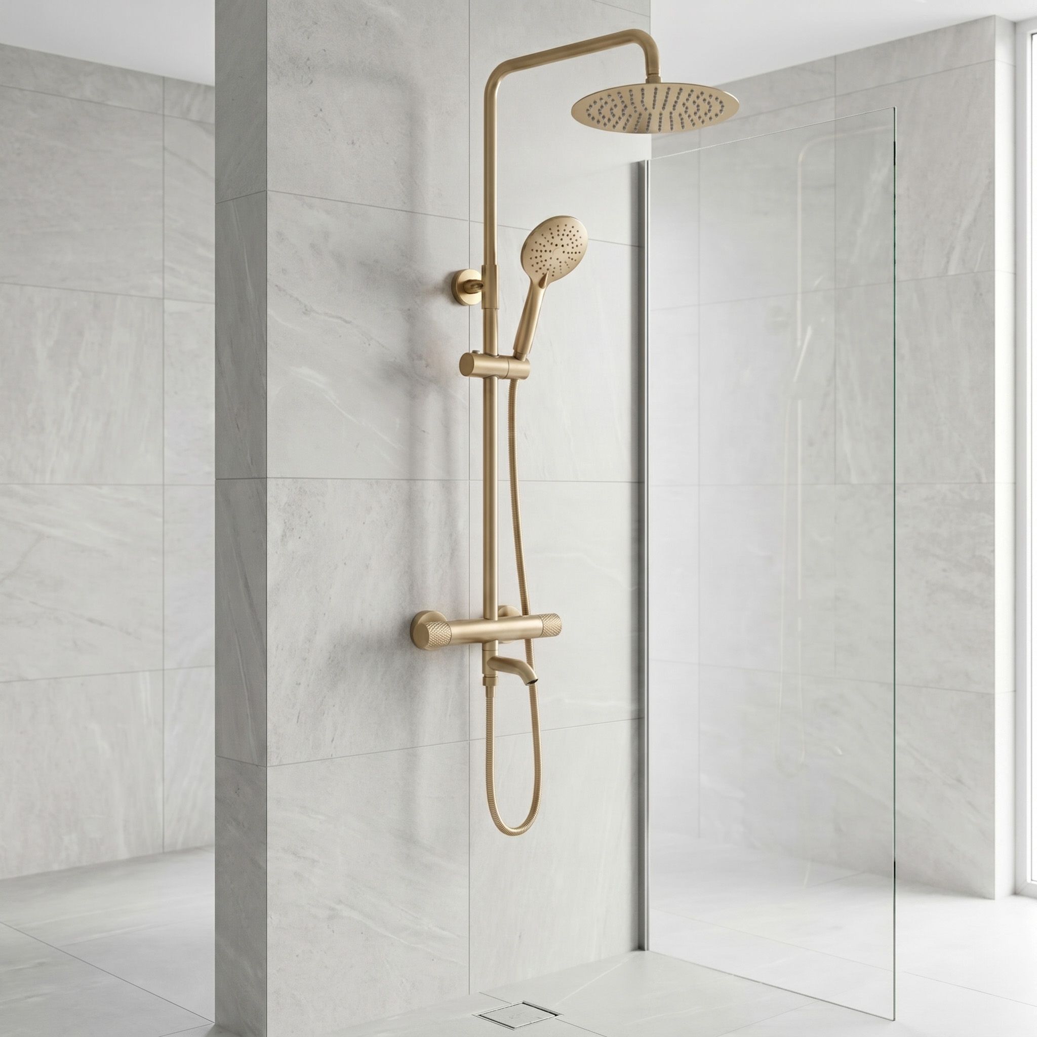 REA Lungo Diamond dažďová sprcha detail