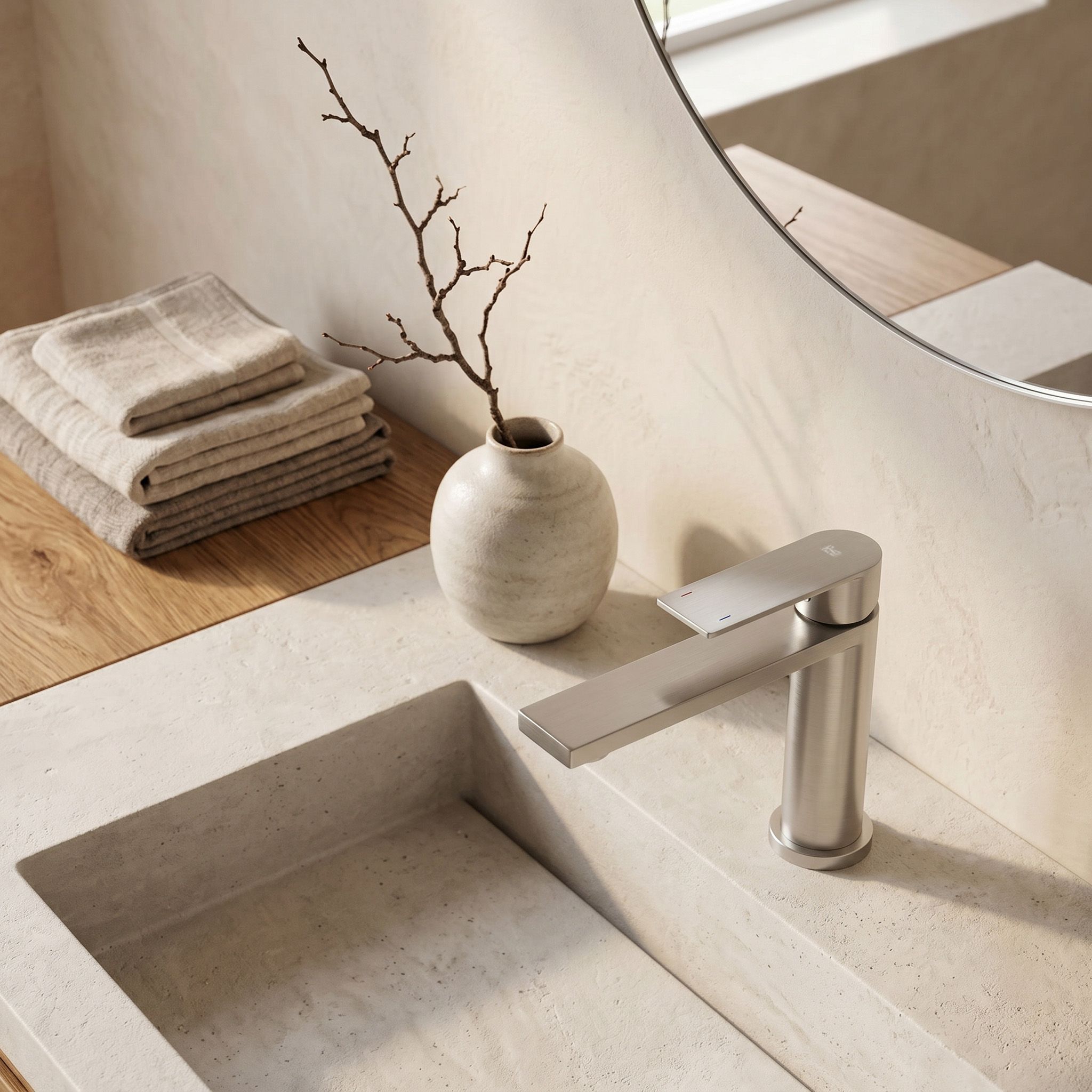 REA Hunter umyvadlova bateria nizka detail