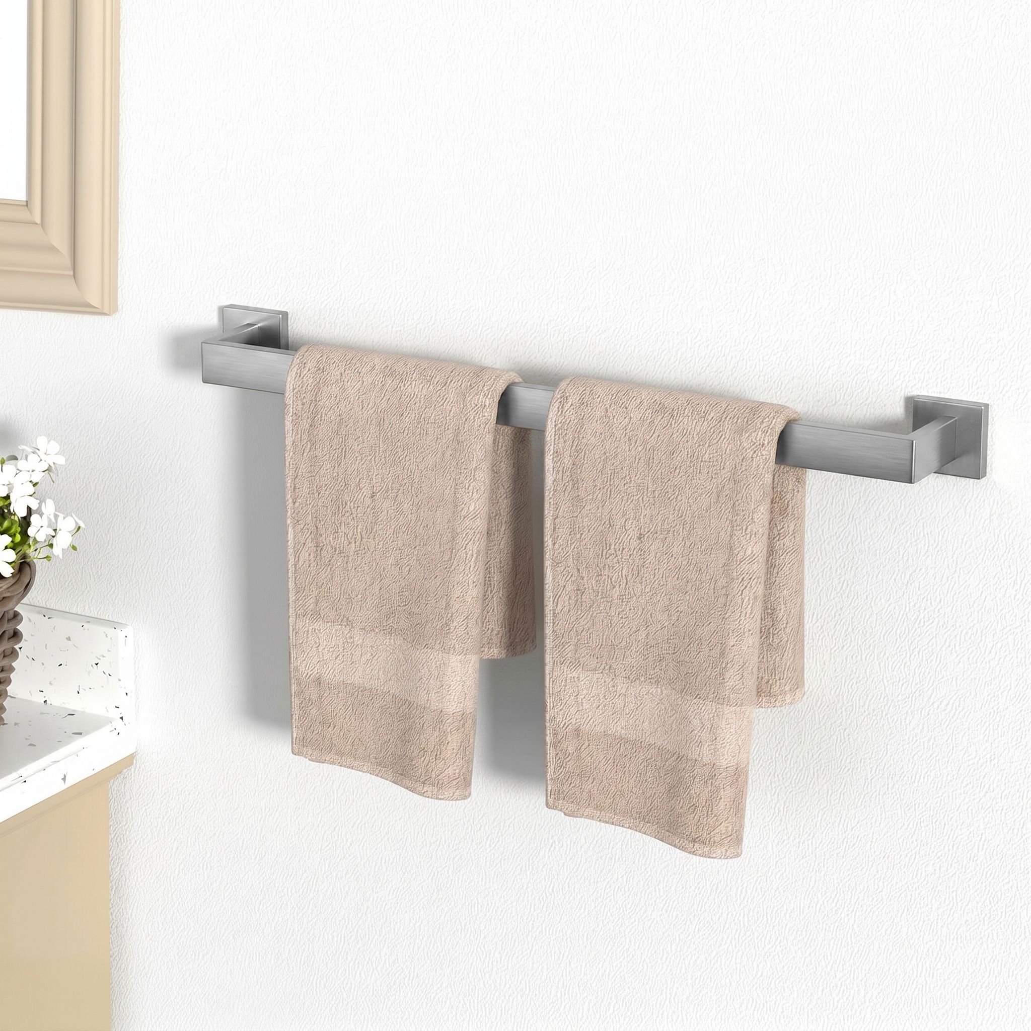 REA Rio sada doplňků komplet Broušená ocel