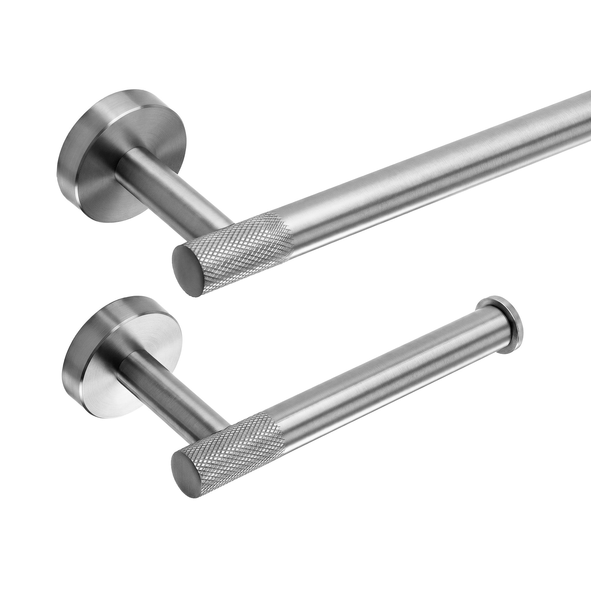 REA Grid geometrický design Broušená ocel