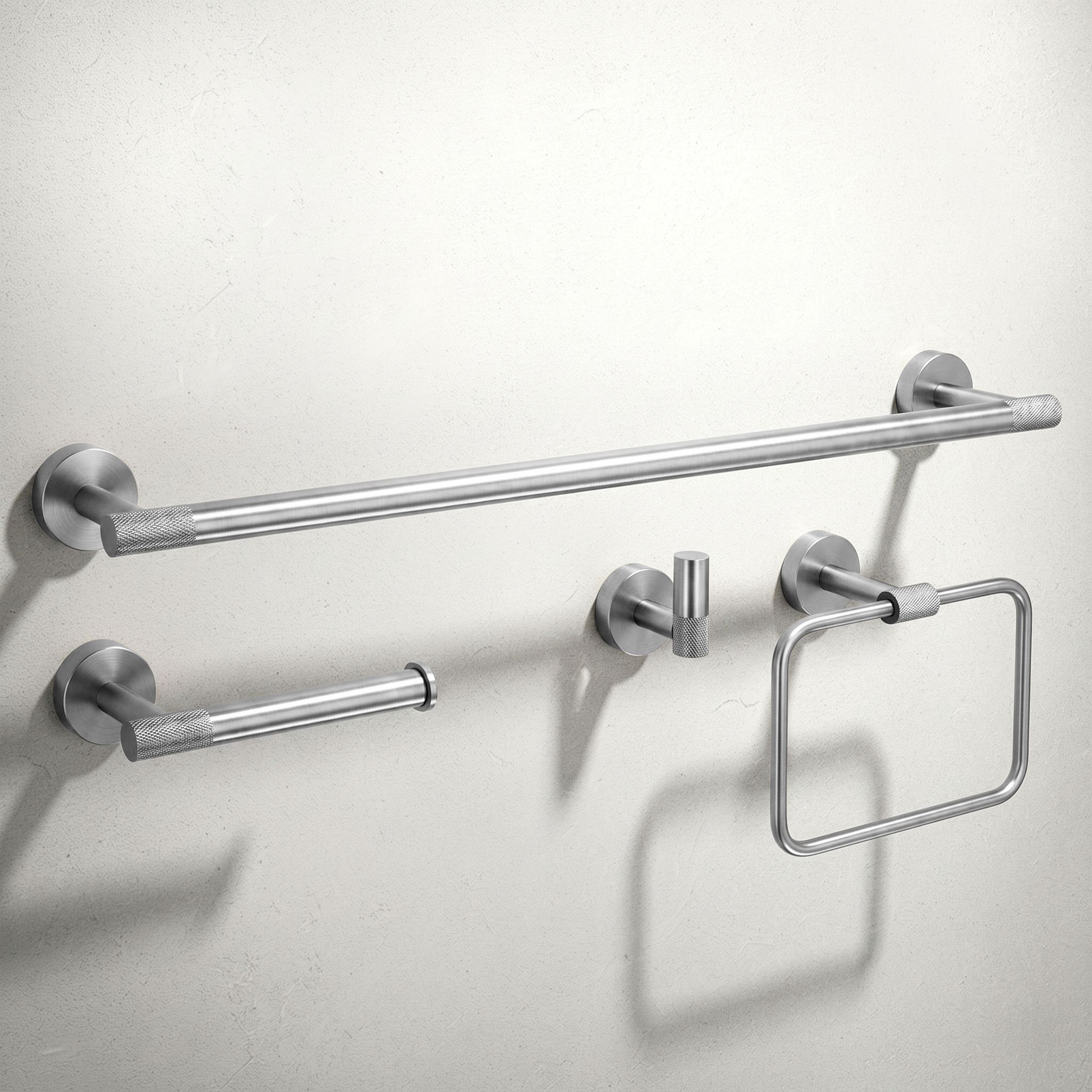 REA Grid sada komplet Broušená ocel