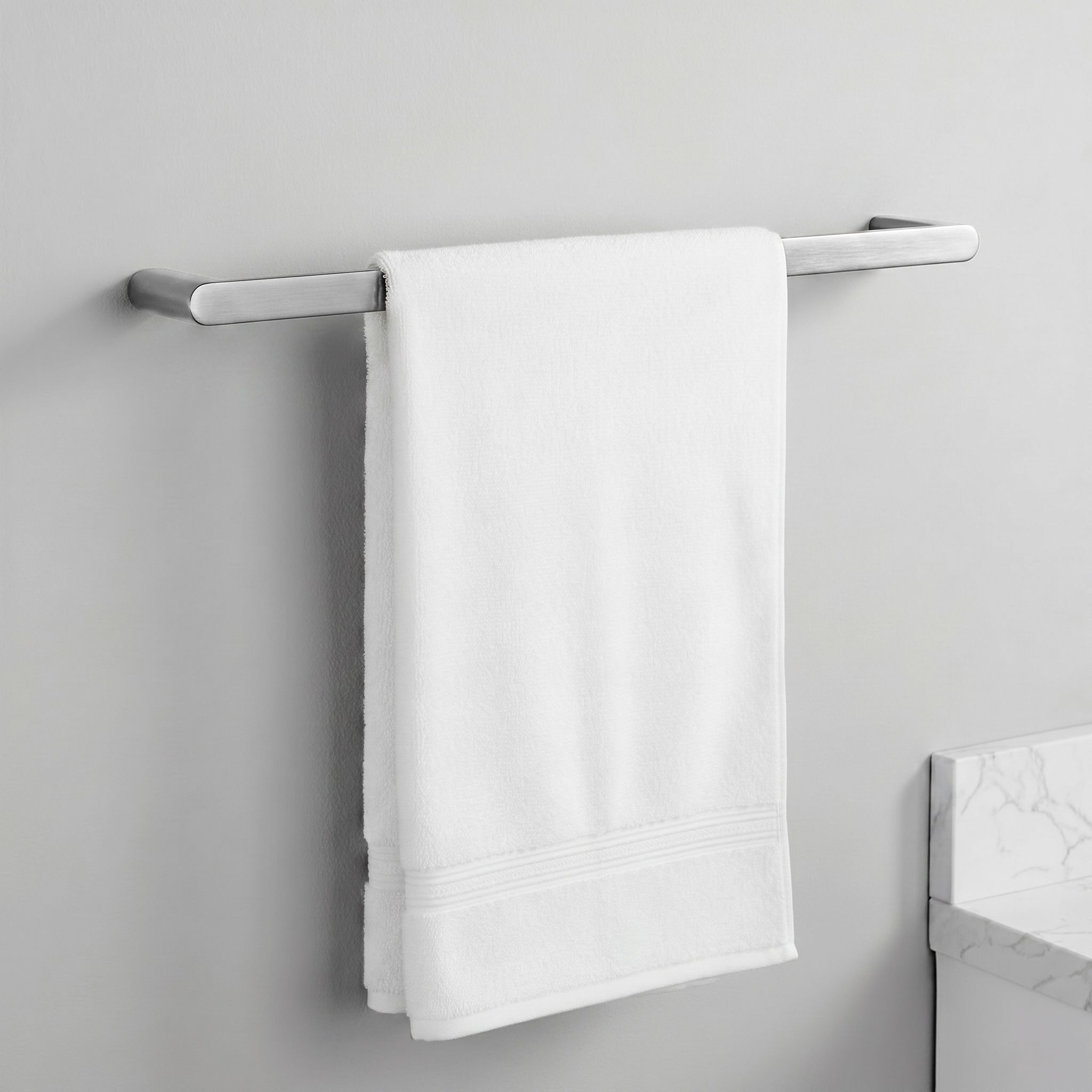 REA Mati sada doplňků detail Broušená ocel