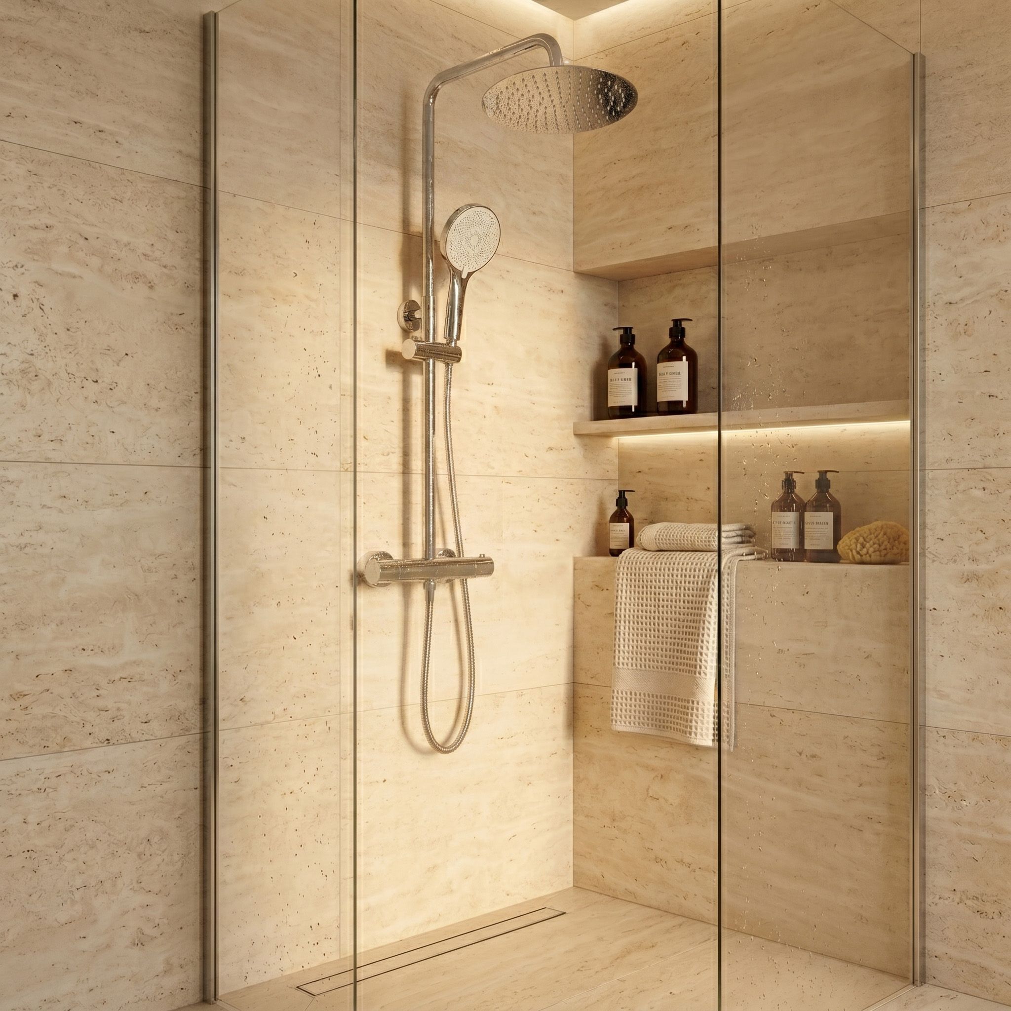 REA Lungo detail chromového povrchu