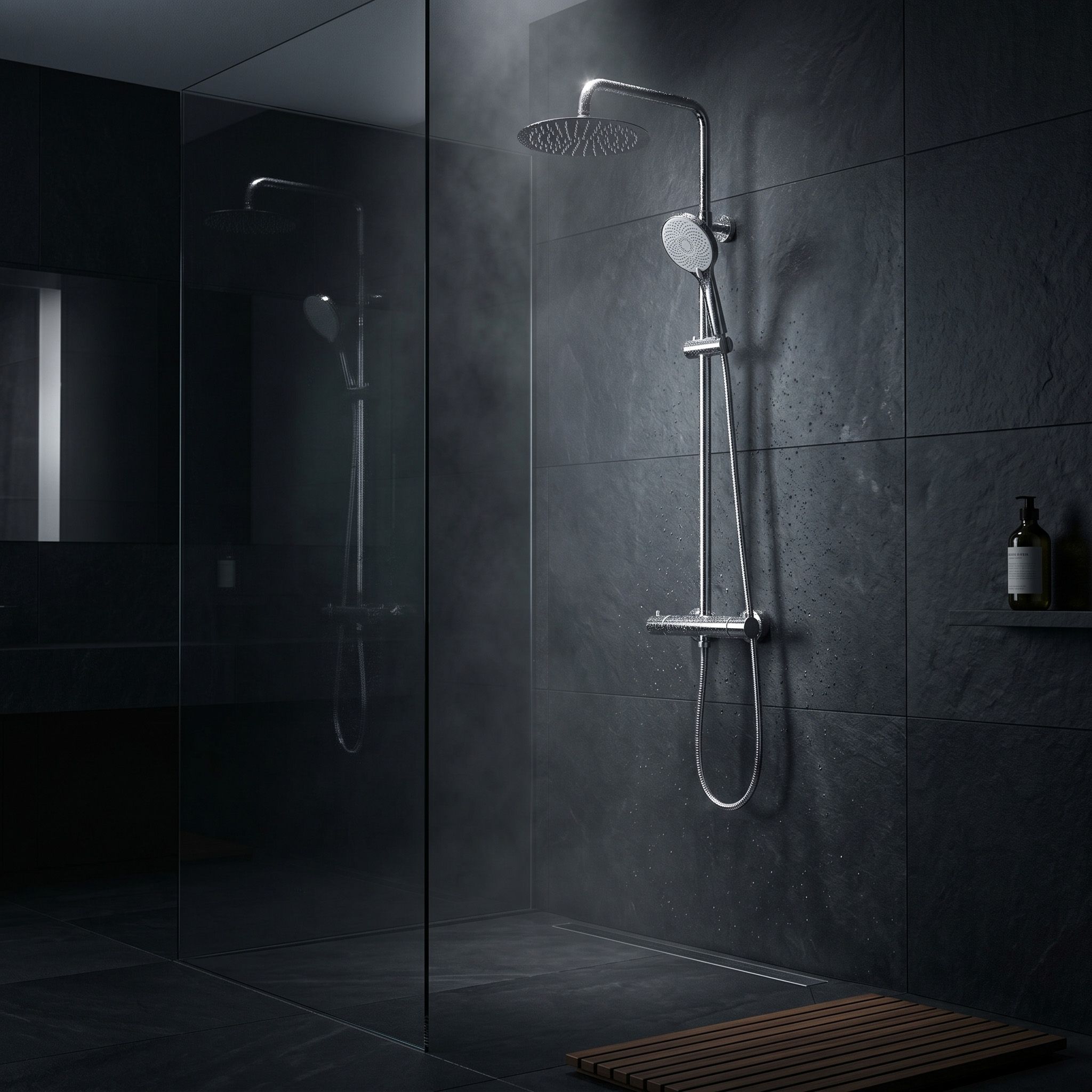 REA Lungo termostatická batéria detail